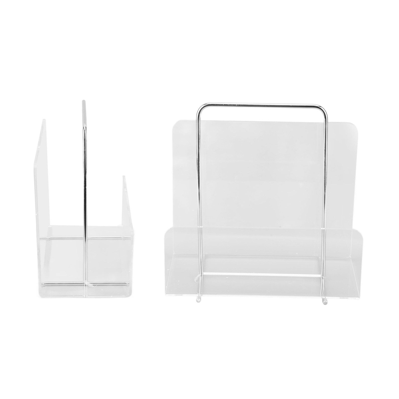 Acrylic Magazine Rack Transparent Acrylic File Book Holder for Office Organization Storage Decoration Reception - Image 6