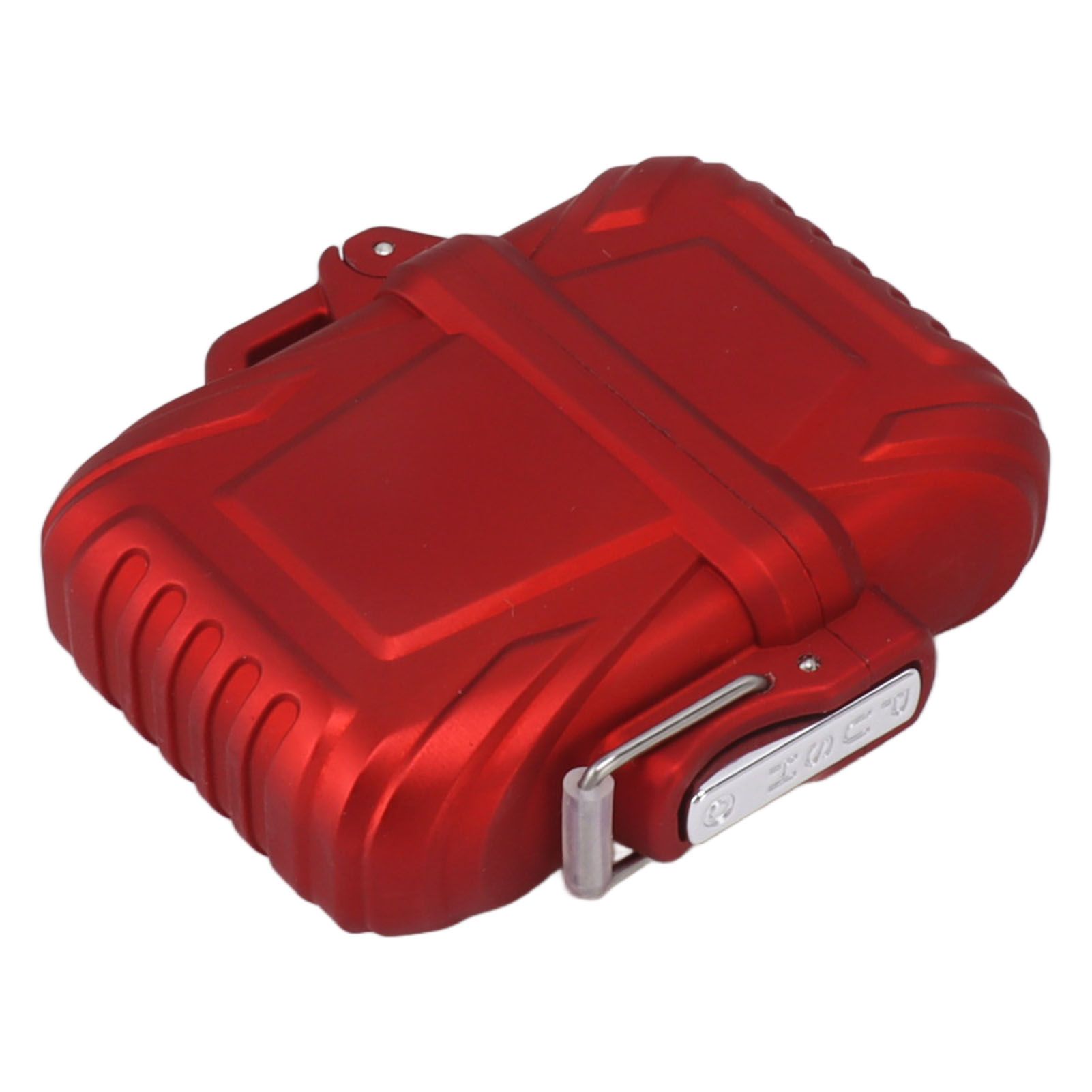 2PCS Torch Lighter Case IP56 Waterproof Safe Portable Torch Lighter Cover for Outdoor Camping Travel Red - Image 5