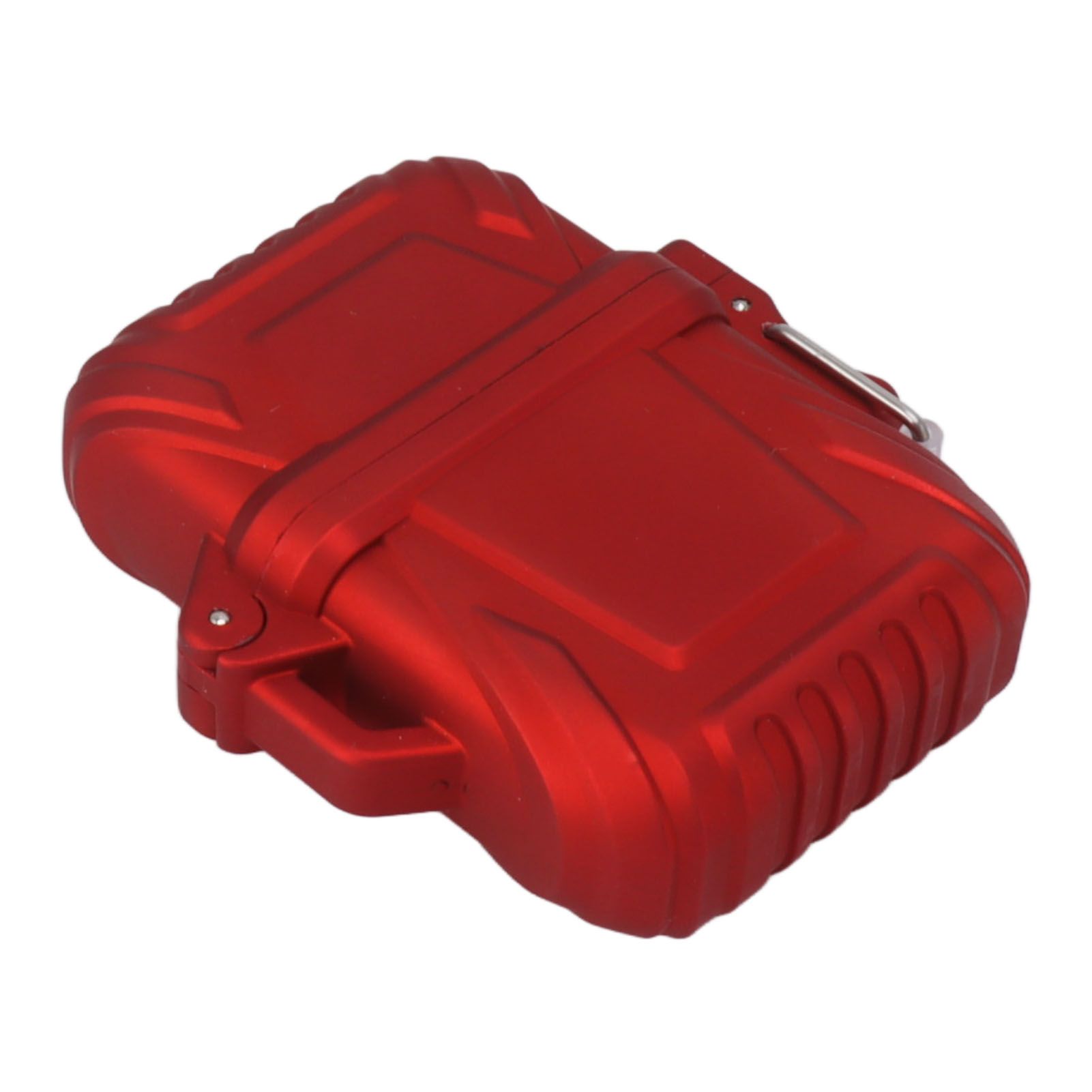 2PCS Torch Lighter Case IP56 Waterproof Safe Portable Torch Lighter Cover for Outdoor Camping Travel Red - Image 6