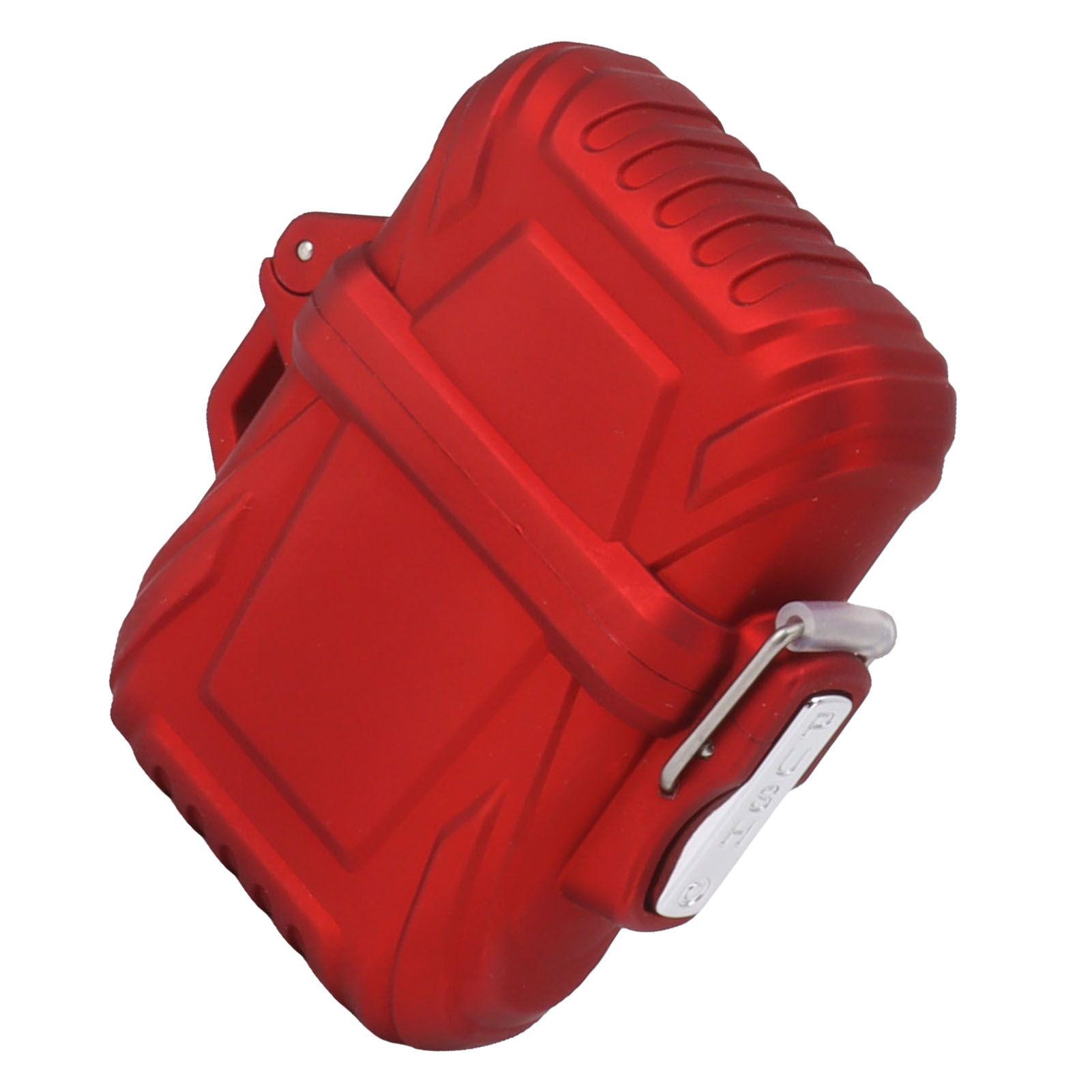 2PCS Torch Lighter Case IP56 Waterproof Safe Portable Torch Lighter Cover for Outdoor Camping Travel Red - Image 7