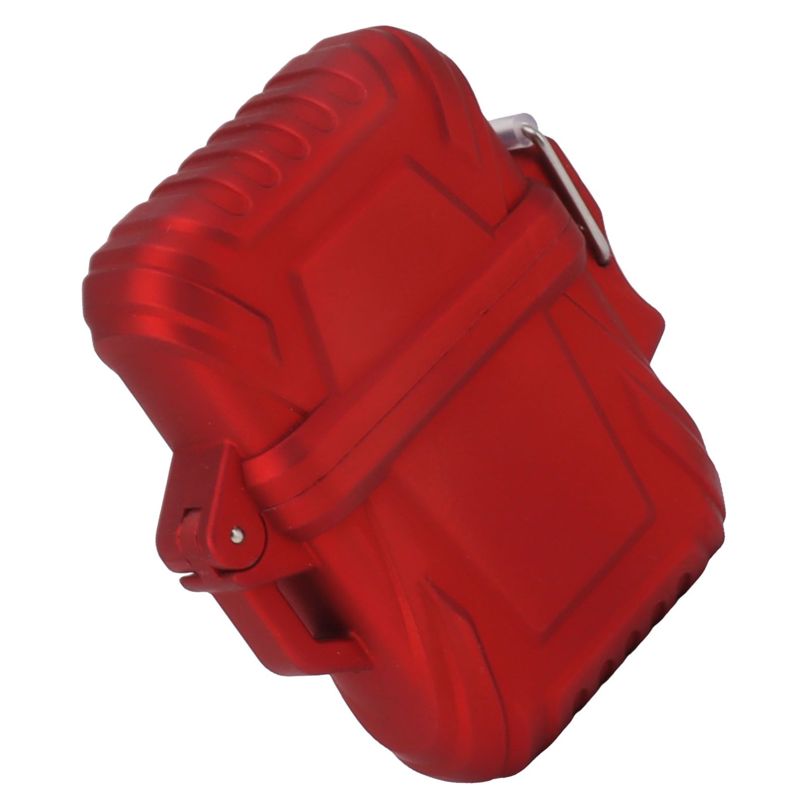 2PCS Torch Lighter Case IP56 Waterproof Safe Portable Torch Lighter Cover for Outdoor Camping Travel Red - Image 8