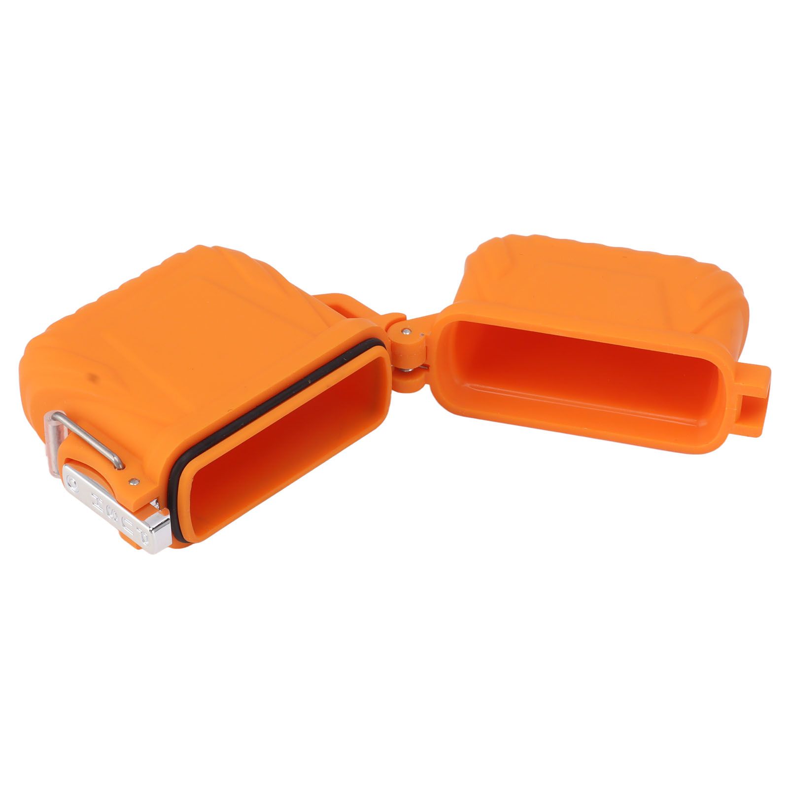 2PCS Torch Lighter Case IP56 Waterproof Safe Portable Torch Lighter Cover for Outdoor Camping Travel Orange - Image 4