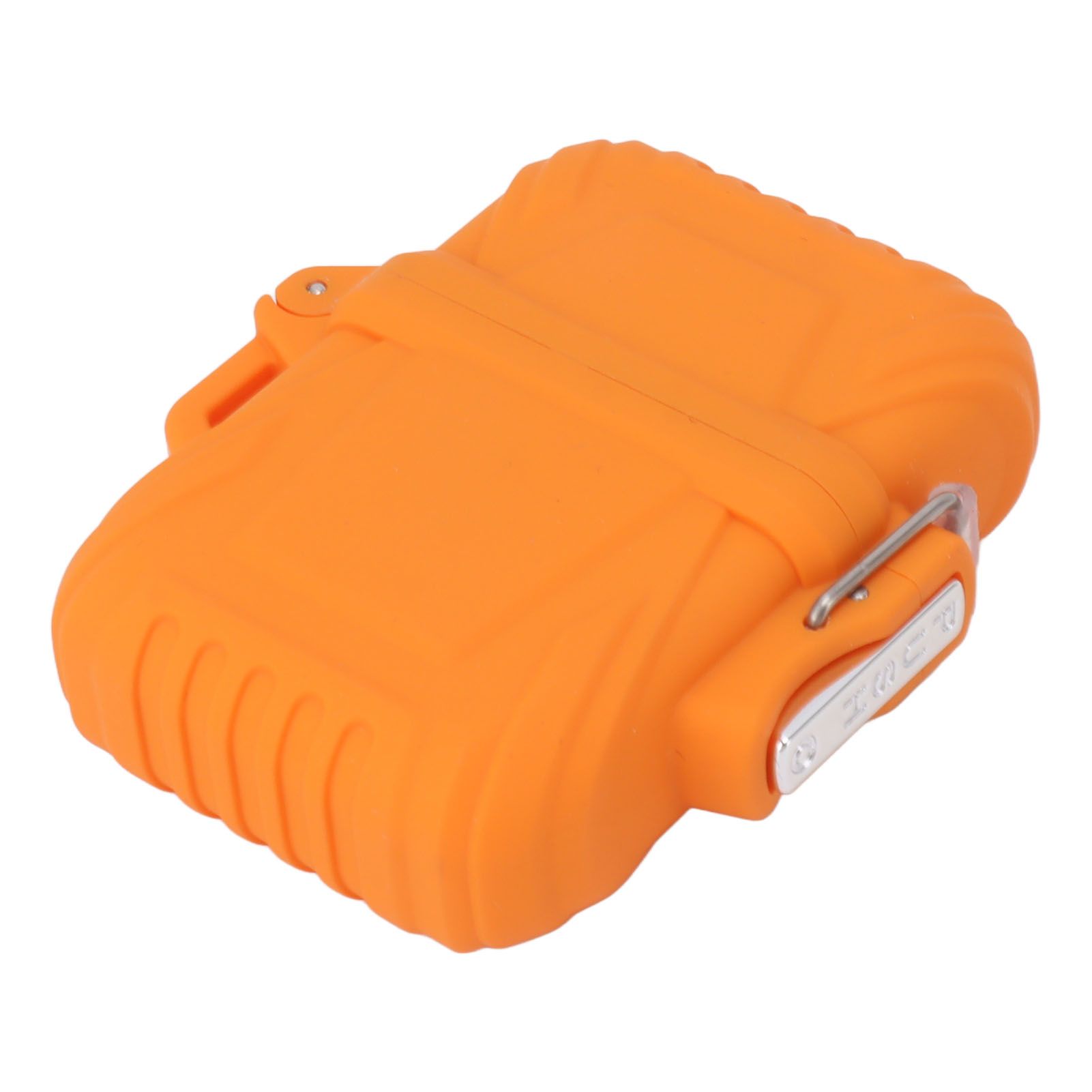 2PCS Torch Lighter Case IP56 Waterproof Safe Portable Torch Lighter Cover for Outdoor Camping Travel Orange - Image 5