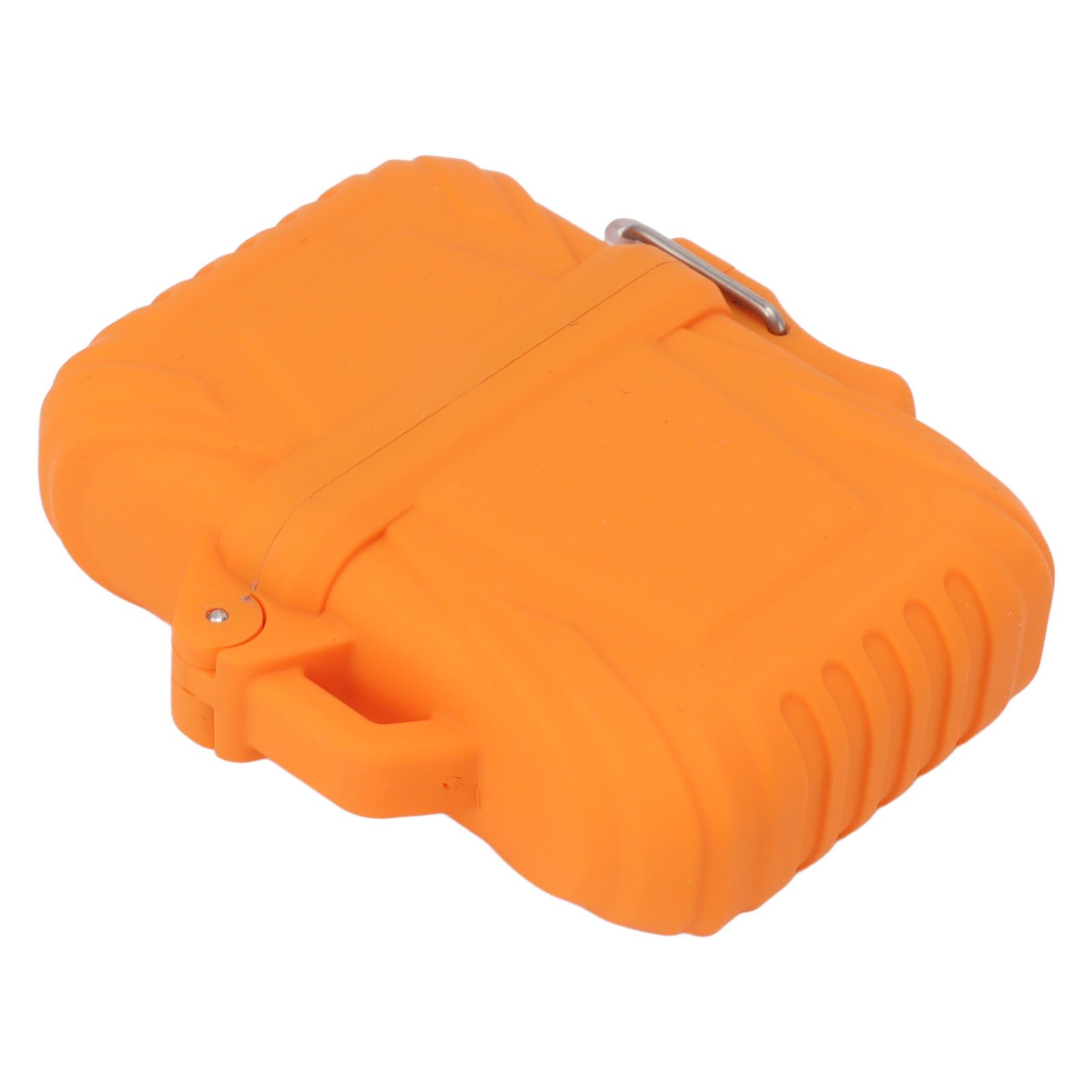 2PCS Torch Lighter Case IP56 Waterproof Safe Portable Torch Lighter Cover for Outdoor Camping Travel Orange - Image 6