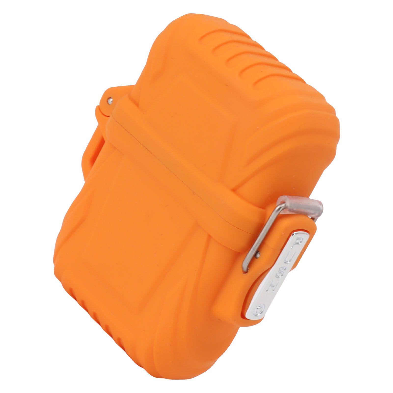 2PCS Torch Lighter Case IP56 Waterproof Safe Portable Torch Lighter Cover for Outdoor Camping Travel Orange - Image 7