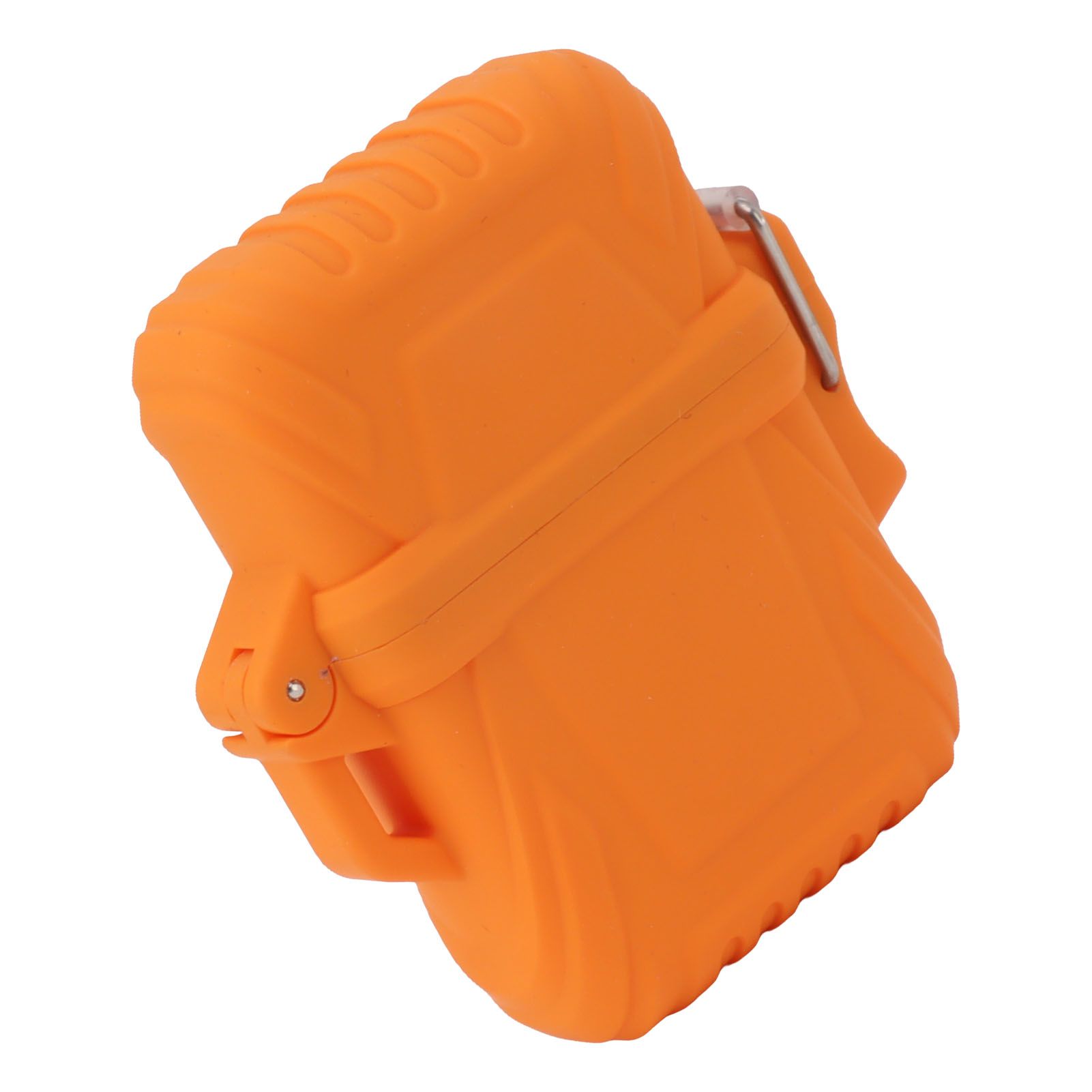 2PCS Torch Lighter Case IP56 Waterproof Safe Portable Torch Lighter Cover for Outdoor Camping Travel Orange - Image 8