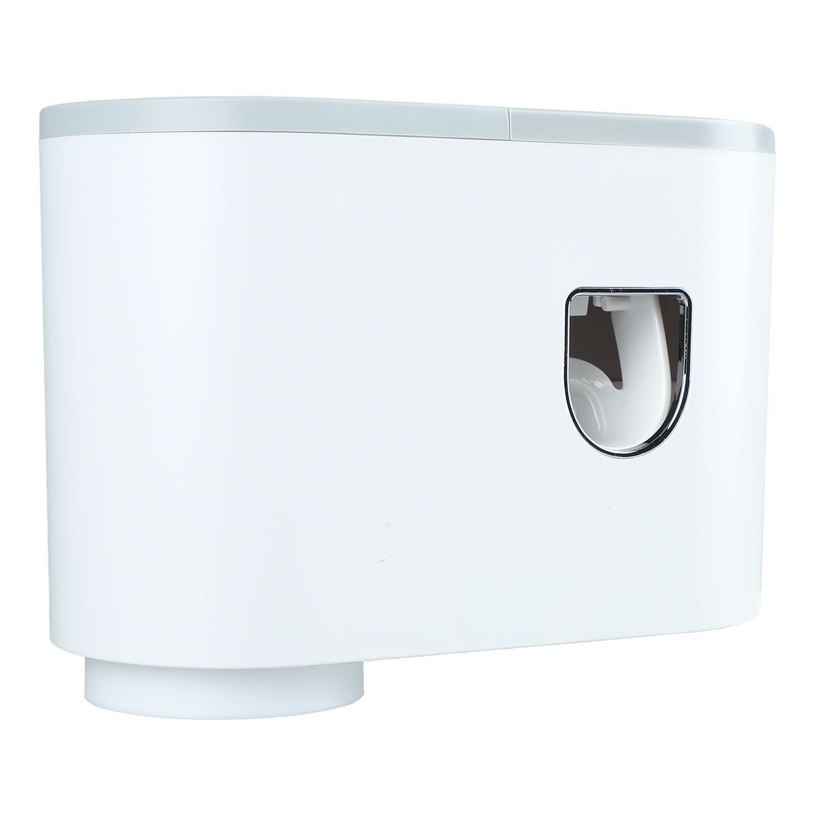 Wall Toothbrush Holder Top Storage Tray Adhesive Wall Mounted Toothbrush Rack with Toothpaste Dispenser for Bathroom - Image 5