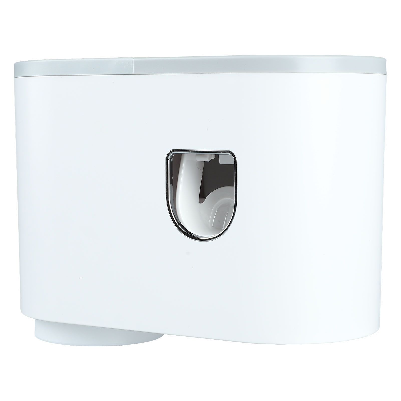 Wall Toothbrush Holder Top Storage Tray Adhesive Wall Mounted Toothbrush Rack with Toothpaste Dispenser for Bathroom - Image 7