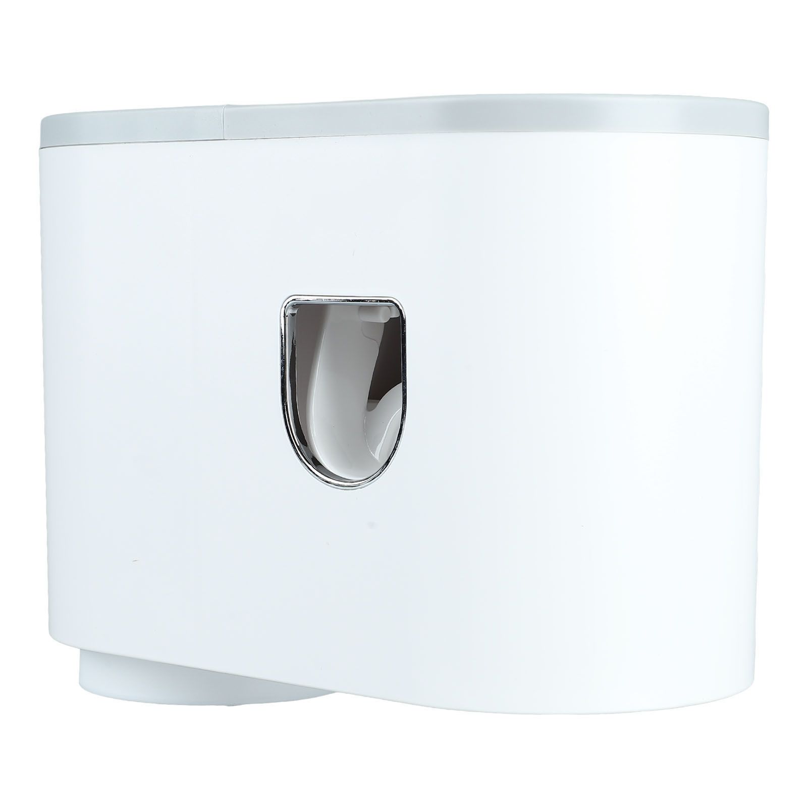 Wall Toothbrush Holder Top Storage Tray Adhesive Wall Mounted Toothbrush Rack with Toothpaste Dispenser for Bathroom - Image 8