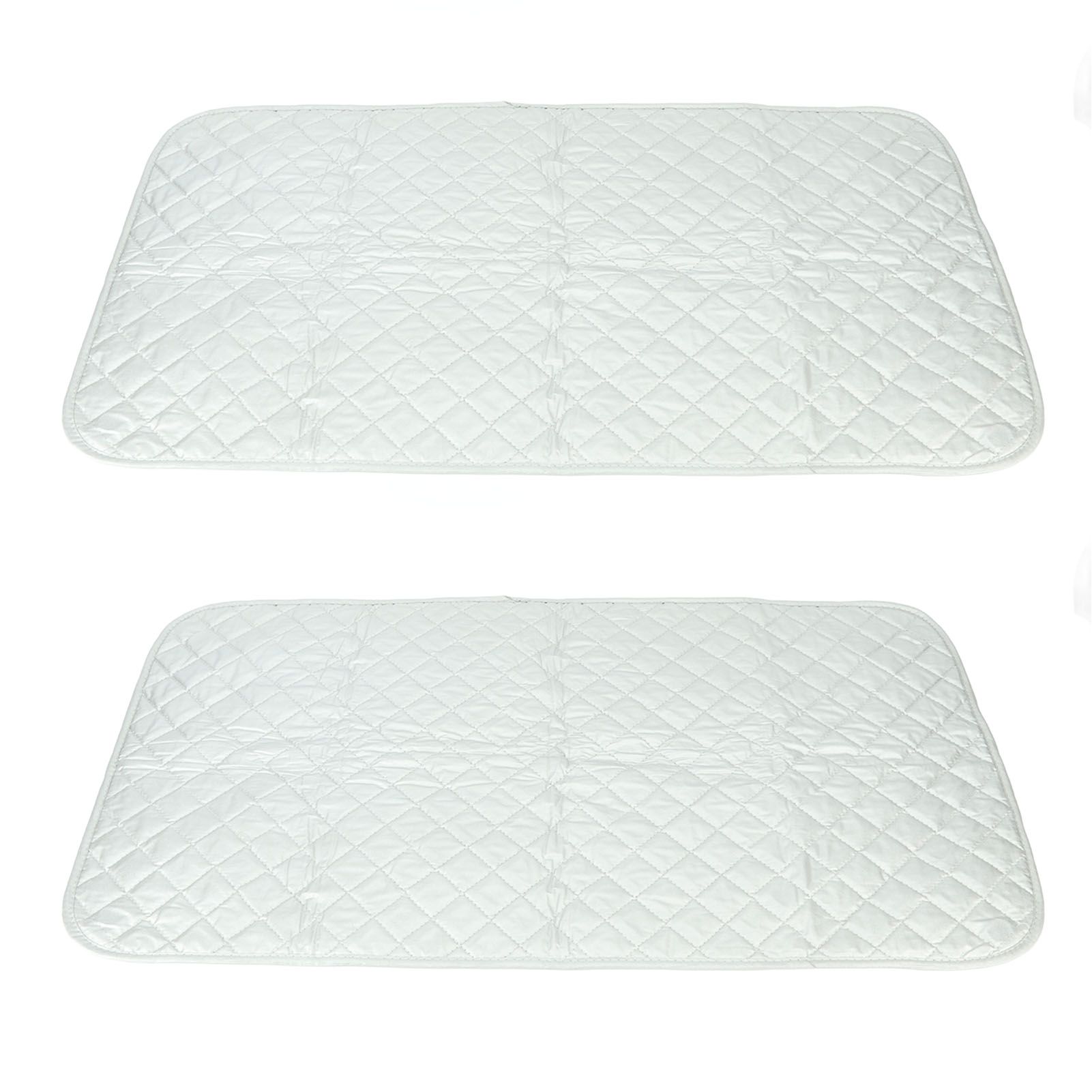 2pcs Magnetic Ironing Mat Heat Resistant Ironing Blanket Portable Ironing Board Washer Dryer Replacement Cover - Image 1