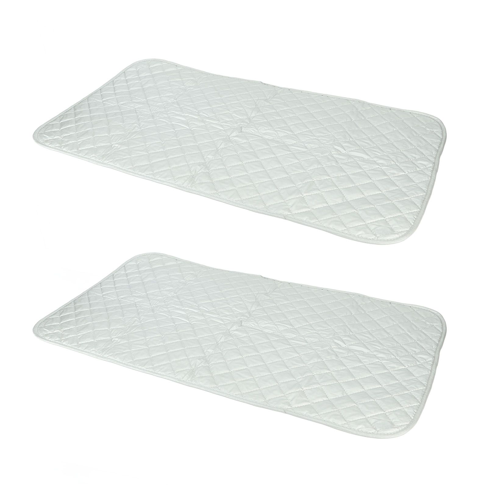 2pcs Magnetic Ironing Mat Heat Resistant Ironing Blanket Portable Ironing Board Washer Dryer Replacement Cover - Image 3