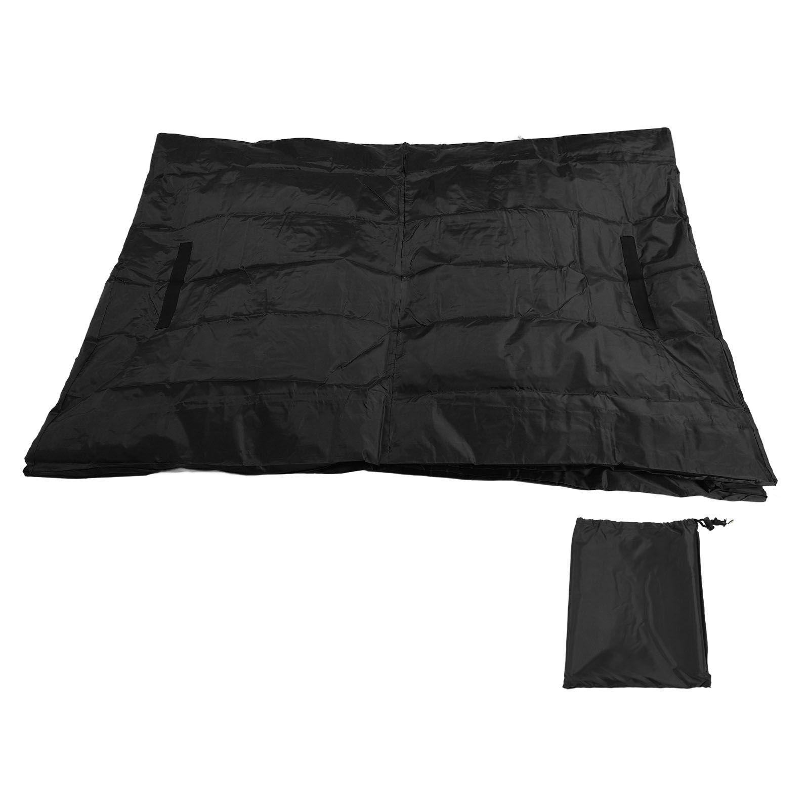 Mattress Bag Anti Wear Waterproof Dustproof Reusable Mattress Cover Protector for Moving Storage Black - Image 1