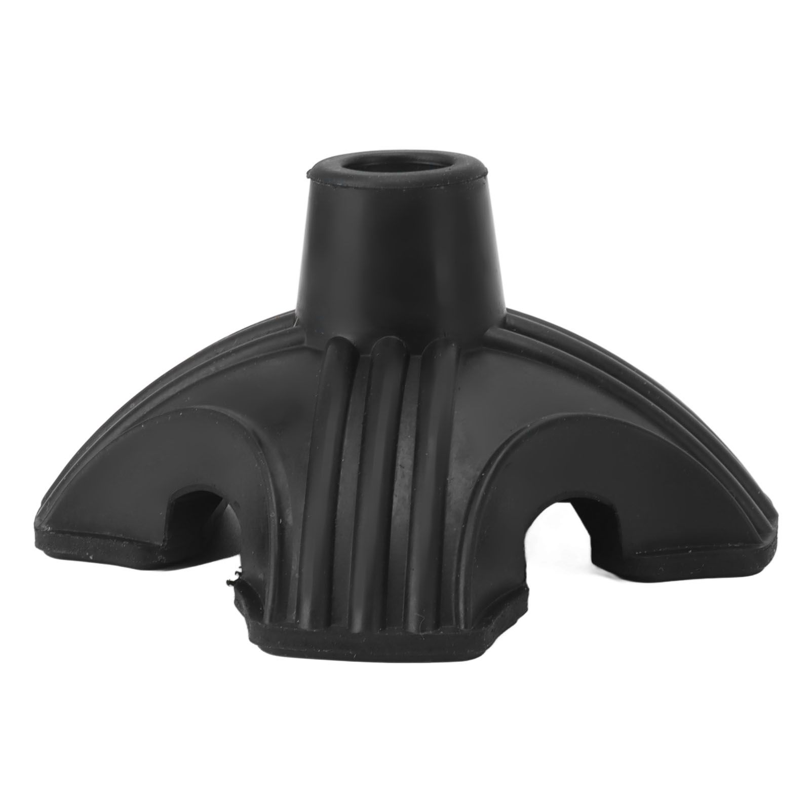 Cane Tip Walking Rubber Foot Pad Replacement 4 Prong Self Standing Non Slip Base - Image 2