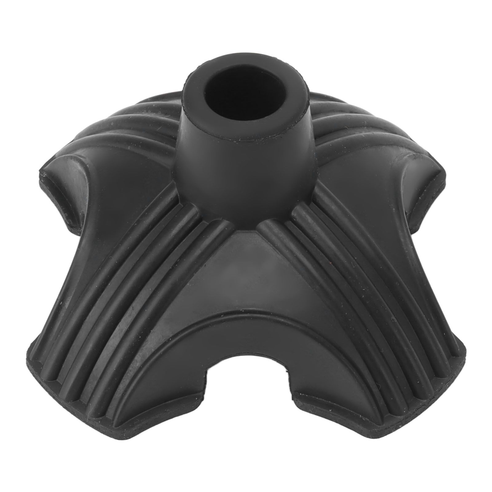 Cane Tip Walking Rubber Foot Pad Replacement 4 Prong Self Standing Non Slip Base - Image 3