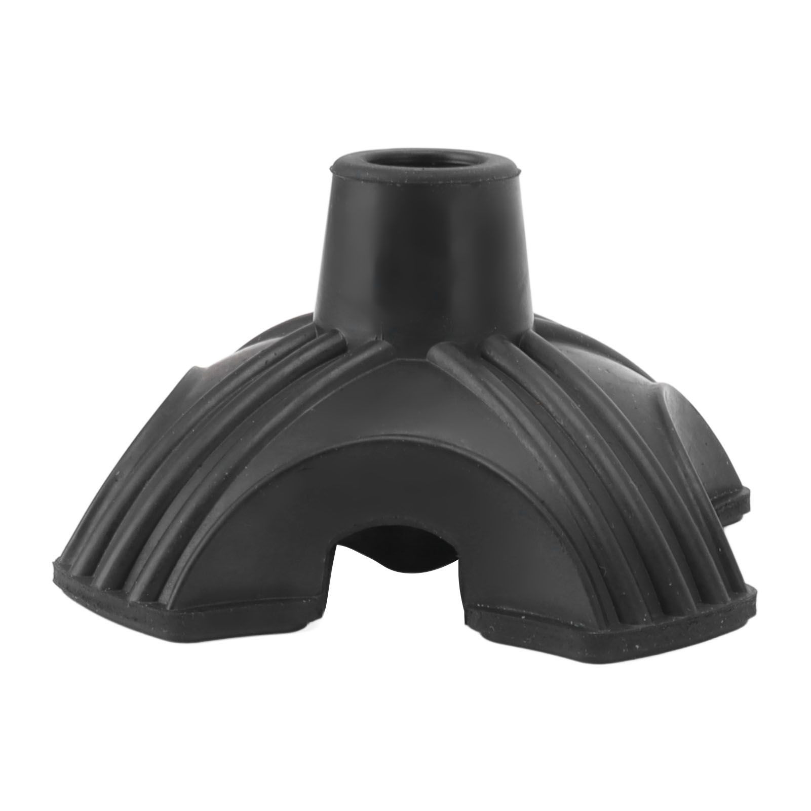 Cane Tip Walking Rubber Foot Pad Replacement 4 Prong Self Standing Non Slip Base - Image 5