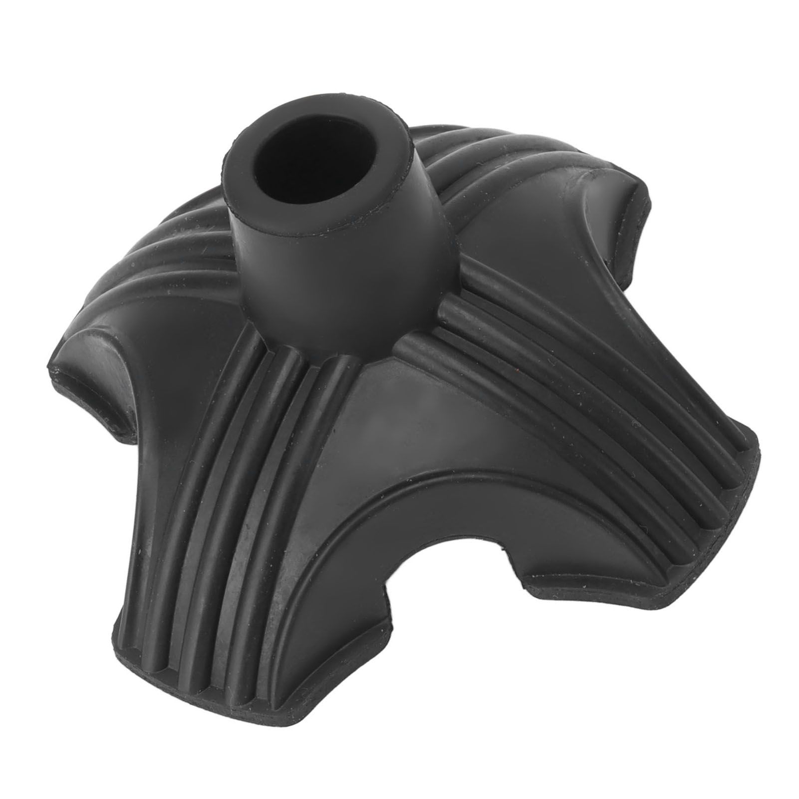 Cane Tip Walking Rubber Foot Pad Replacement 4 Prong Self Standing Non Slip Base - Image 8