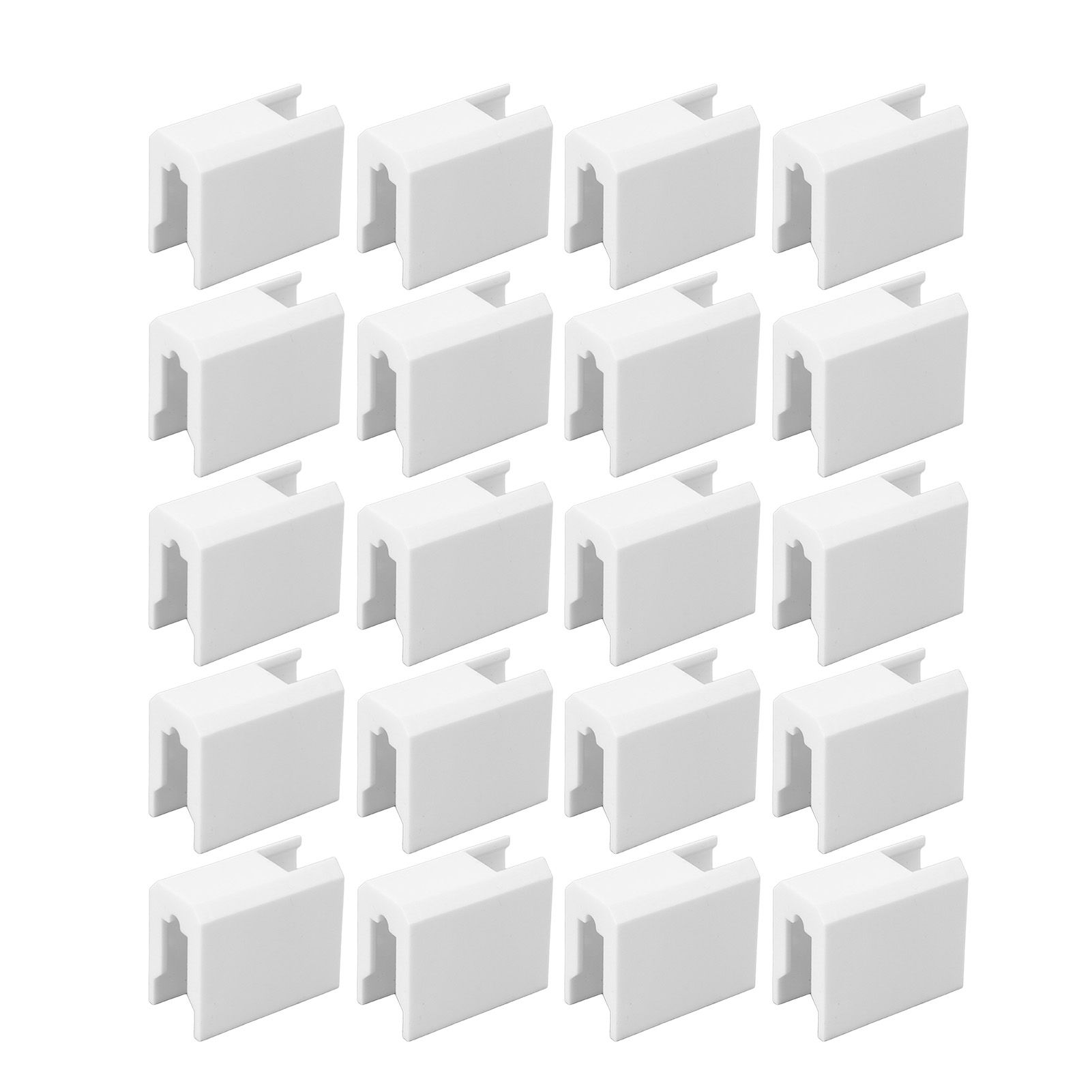20Pcs Sliding Door Window Lock Stop Block Plastic Limit Safe Non Collision Accessories Short - Image 6