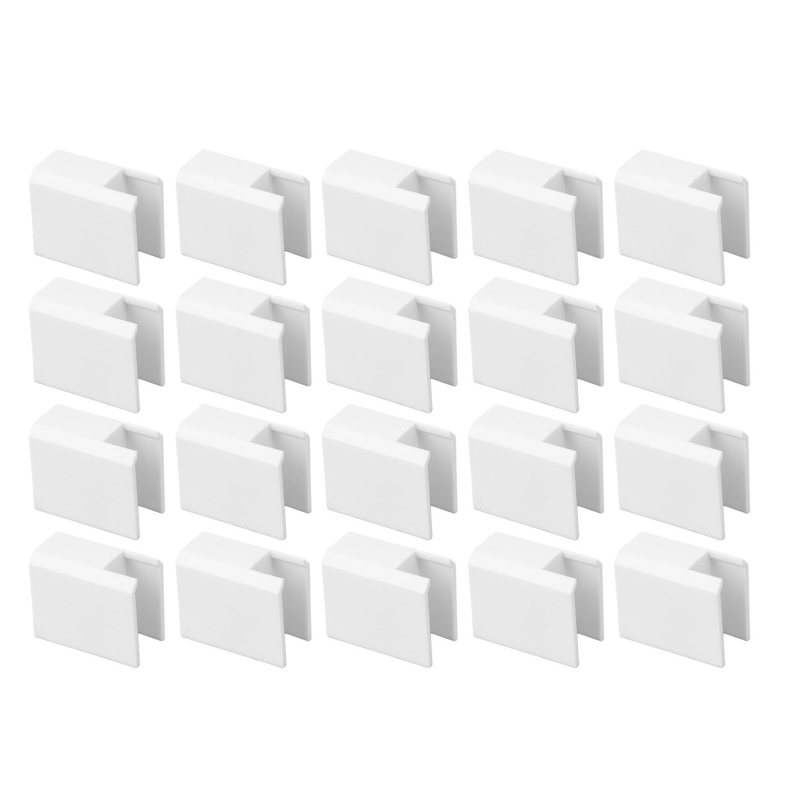 20Pcs Sliding Door Window Lock Stop Block Plastic Limit Safe Non Collision Accessories Short - Image 8