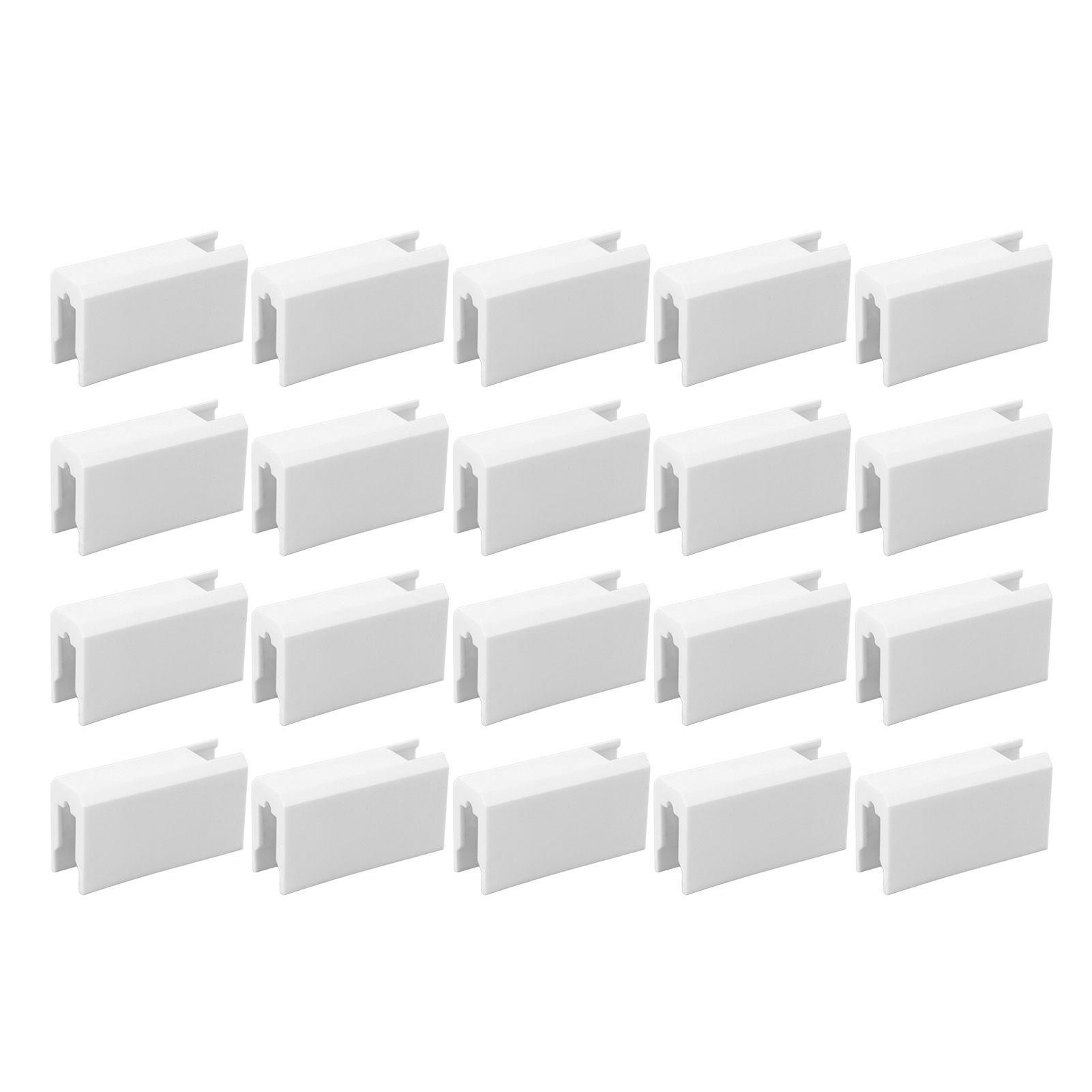 20Pcs Sliding Door Window Lock Stop Block Plastic Limit Safe Non Collision Accessories Long - Image 2
