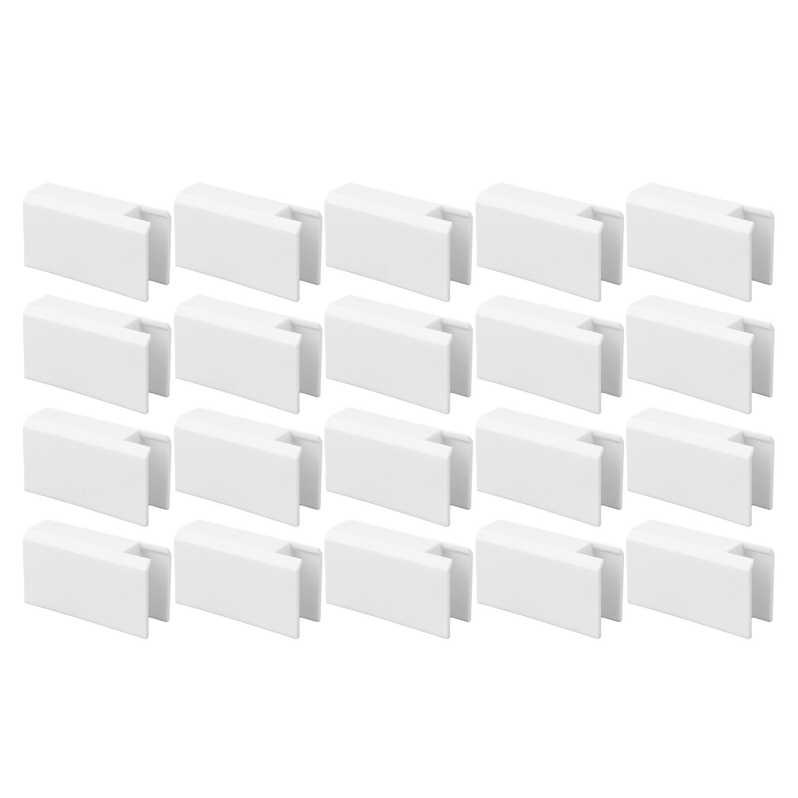 20Pcs Sliding Door Window Lock Stop Block Plastic Limit Safe Non Collision Accessories Long - Image 6