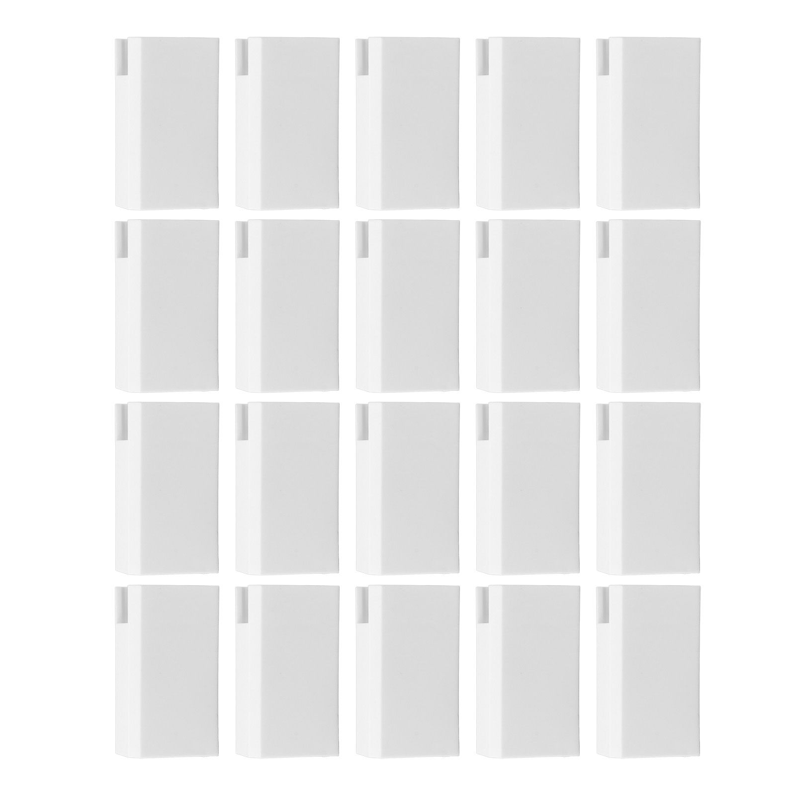 20Pcs Sliding Door Window Lock Stop Block Plastic Limit Safe Non Collision Accessories Long - Image 7