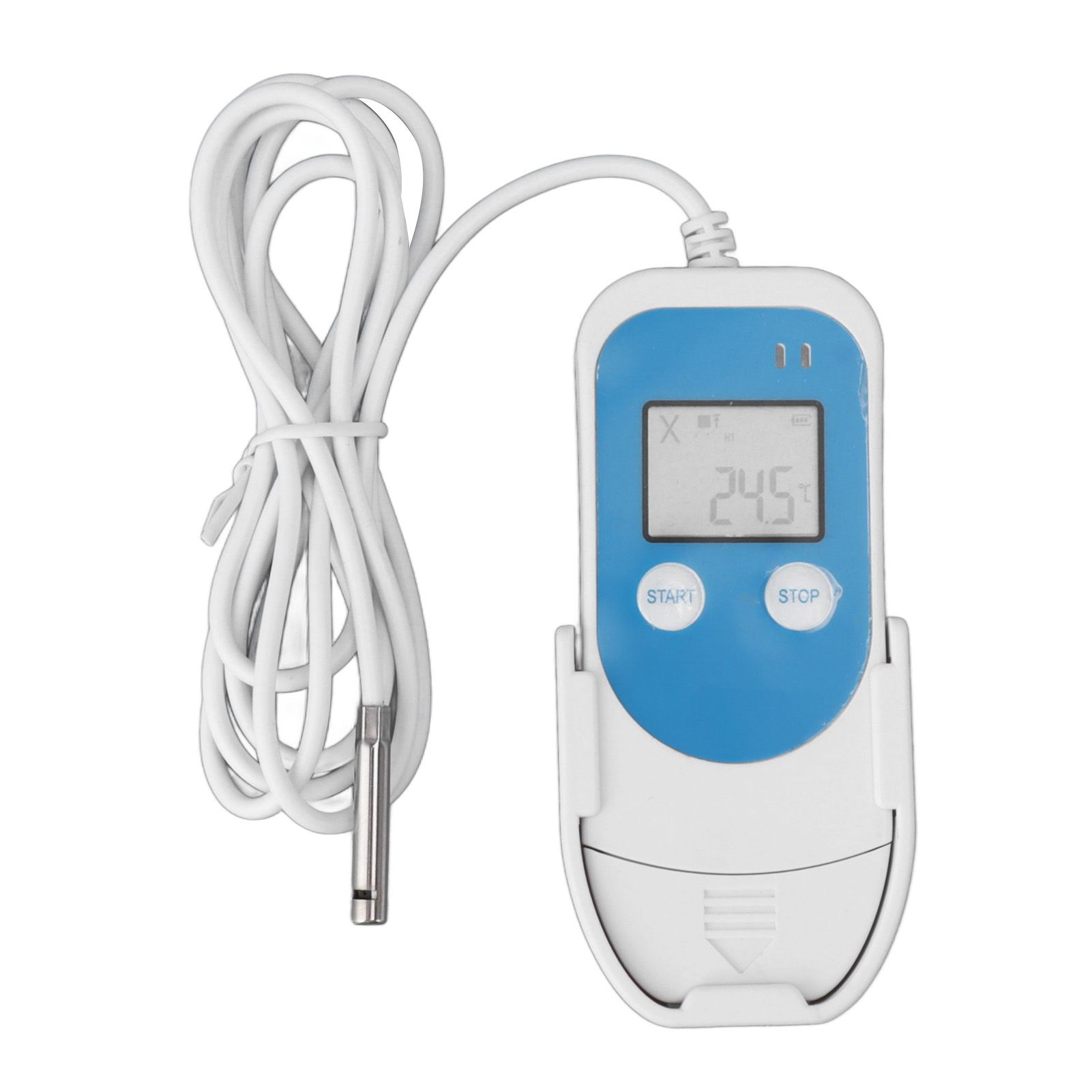 Digital Temperature Humidity Data Logger Reusable High Accuracy PDF Report USB Refrigerator Thermometer Recorder for Cold Chain - Image 1