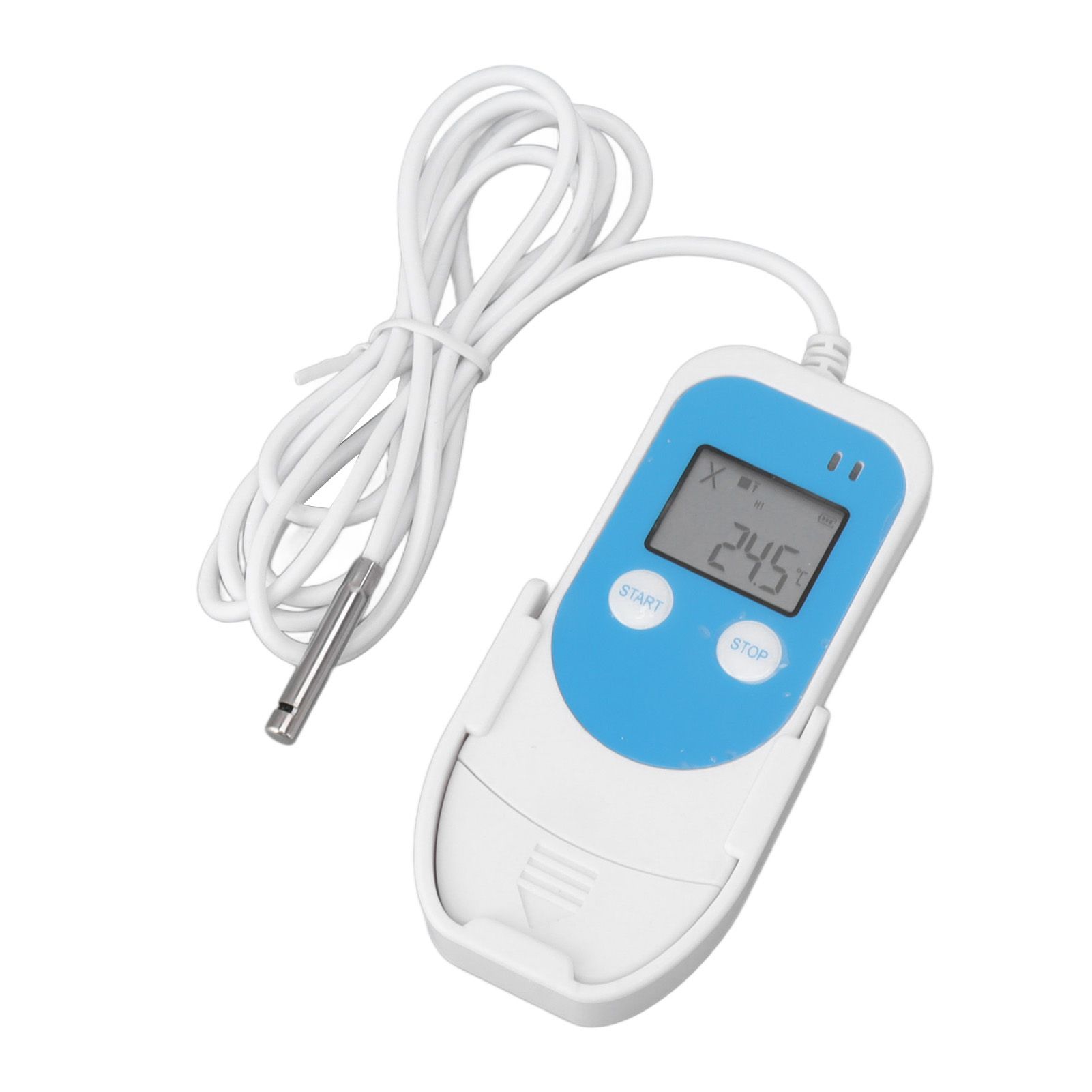 Digital Temperature Humidity Data Logger Reusable High Accuracy PDF Report USB Refrigerator Thermometer Recorder for Cold Chain - Image 3