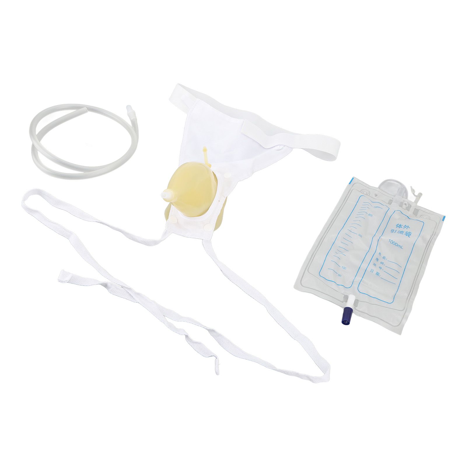 Silicone Urine Collector Reusable Portable Urinary Catheter Bag Collection Urinal Bagfor Man Woman Elderly - Image 3