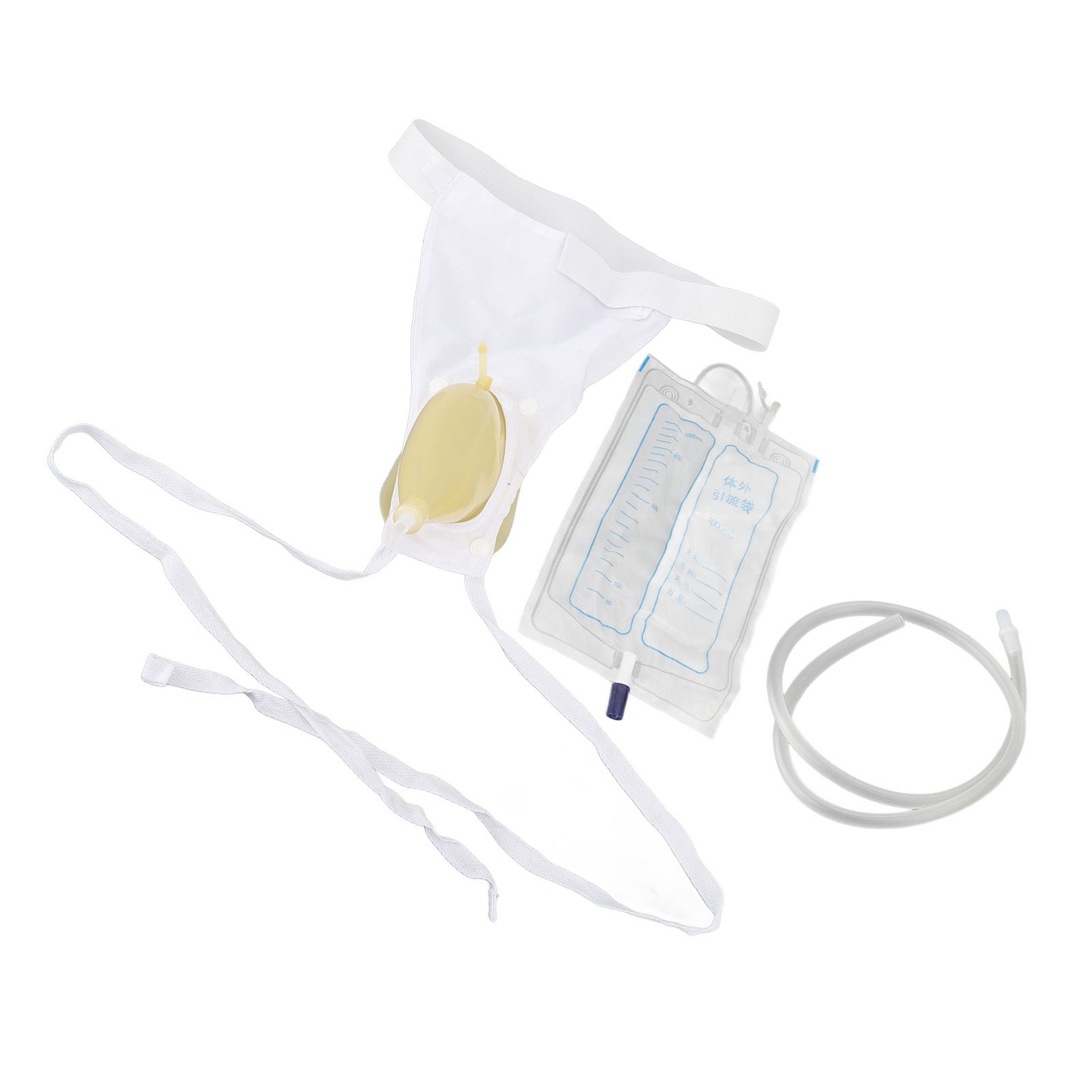 Silicone Urine Collector Reusable Portable Urinary Catheter Bag Collection Urinal Bagfor Man Woman Elderly - Image 4