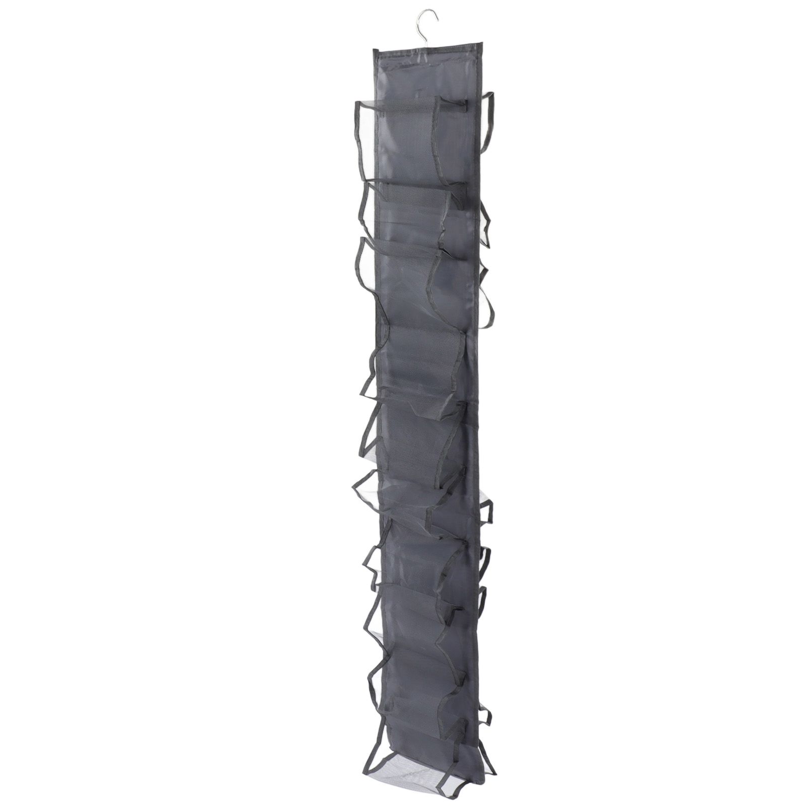 Hanging Clothes Bag Thickened Nylon Multi Layer Easy Access Washable Hanging Mesh Closet for Socks Pants Dress - Image 6