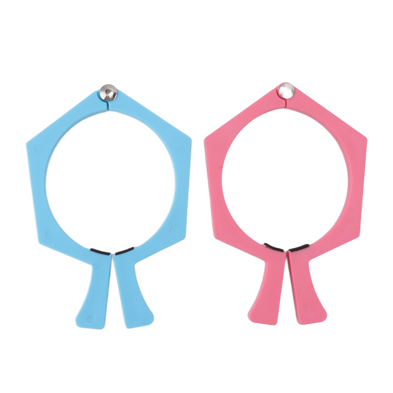 2PCS Sublimation Cup Clamp ABS Nonslip Tumbler Wrapping Clamp for Sublimation Paper Tumblers Pink and Blue - Image 4