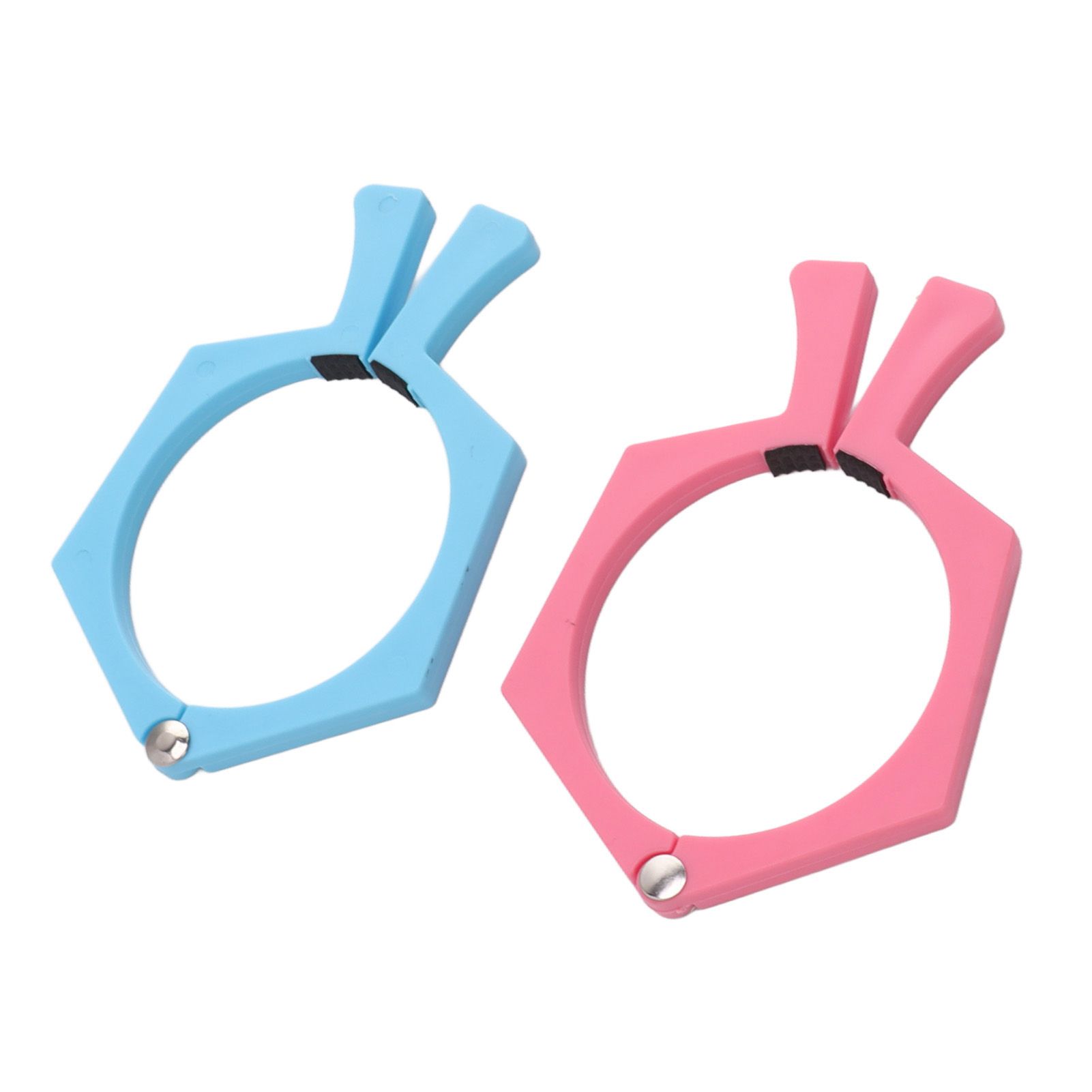 2PCS Sublimation Cup Clamp ABS Nonslip Tumbler Wrapping Clamp for Sublimation Paper Tumblers Pink and Blue - Image 6