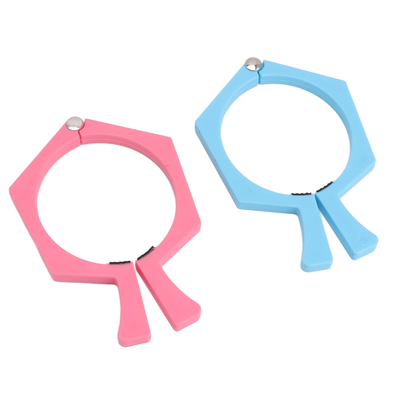 2PCS Sublimation Cup Clamp ABS Nonslip Tumbler Wrapping Clamp for Sublimation Paper Tumblers Pink and Blue - Image 7