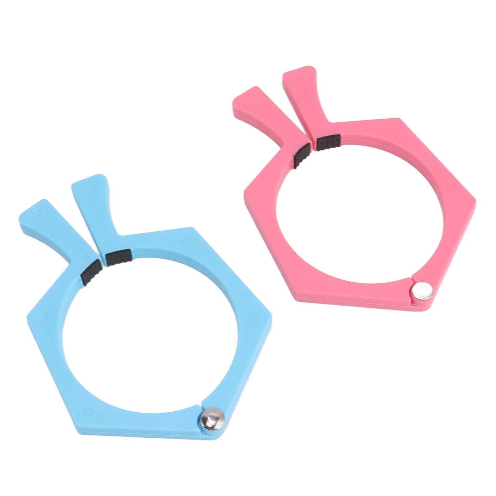 2PCS Sublimation Cup Clamp ABS Nonslip Tumbler Wrapping Clamp for Sublimation Paper Tumblers Pink and Blue - Image 8