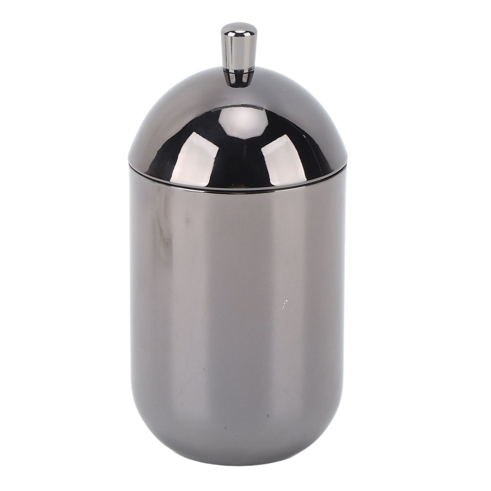 Stainless Steel Cotton Swab Holders Durable Multi Purpose Dustproof Cute Cotton Swab Canisters for Home Bathroom - Image 1