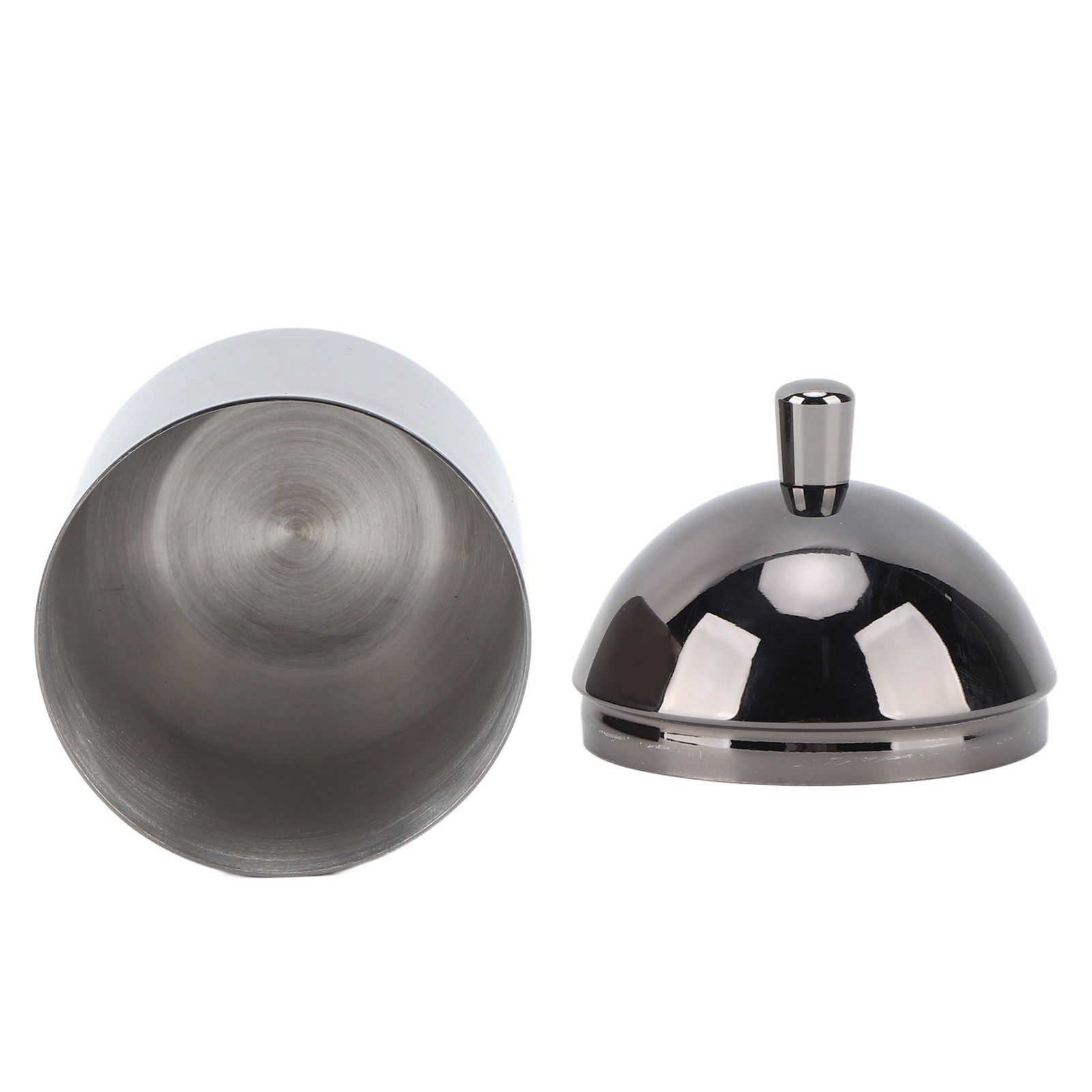 Stainless Steel Cotton Swab Holders Durable Multi Purpose Dustproof Cute Cotton Swab Canisters for Home Bathroom - Image 4