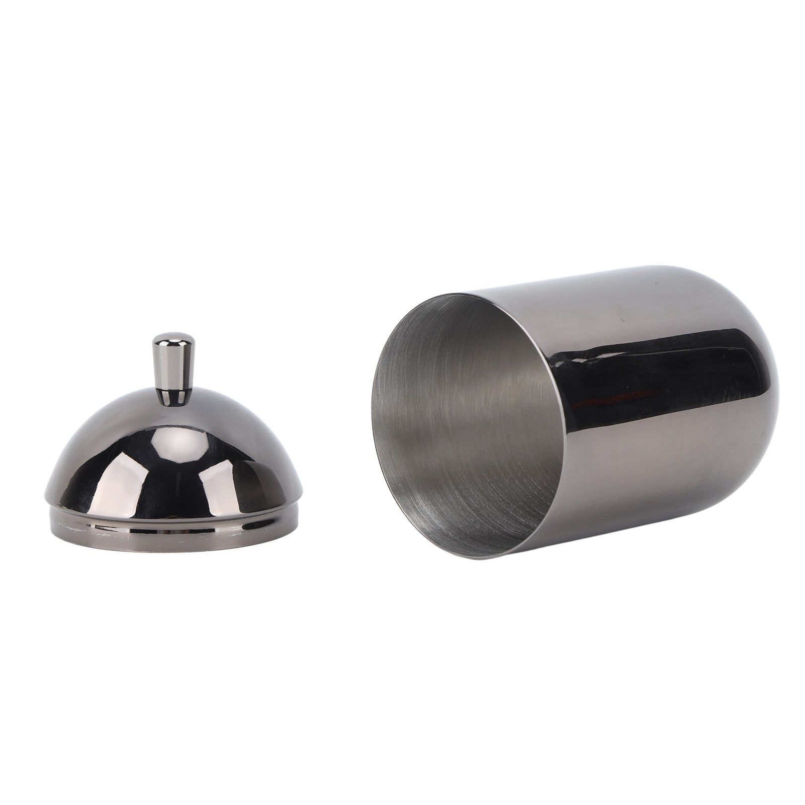 Stainless Steel Cotton Swab Holders Durable Multi Purpose Dustproof Cute Cotton Swab Canisters for Home Bathroom - Image 5