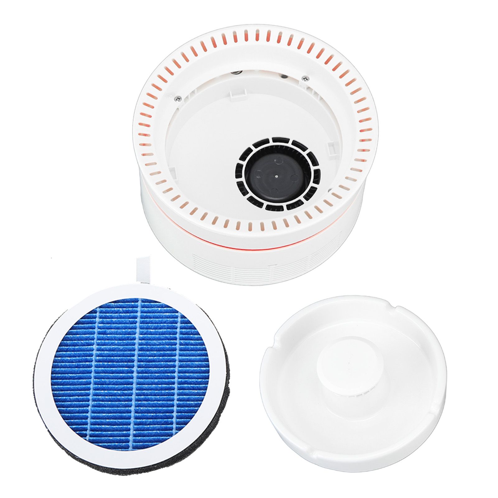 Air Purifier Ashtray Smell PM2.5 Removal 4000mAh USB Rechargeable Smokeless Ashtray for Office Family Bar Car White - Image 6
