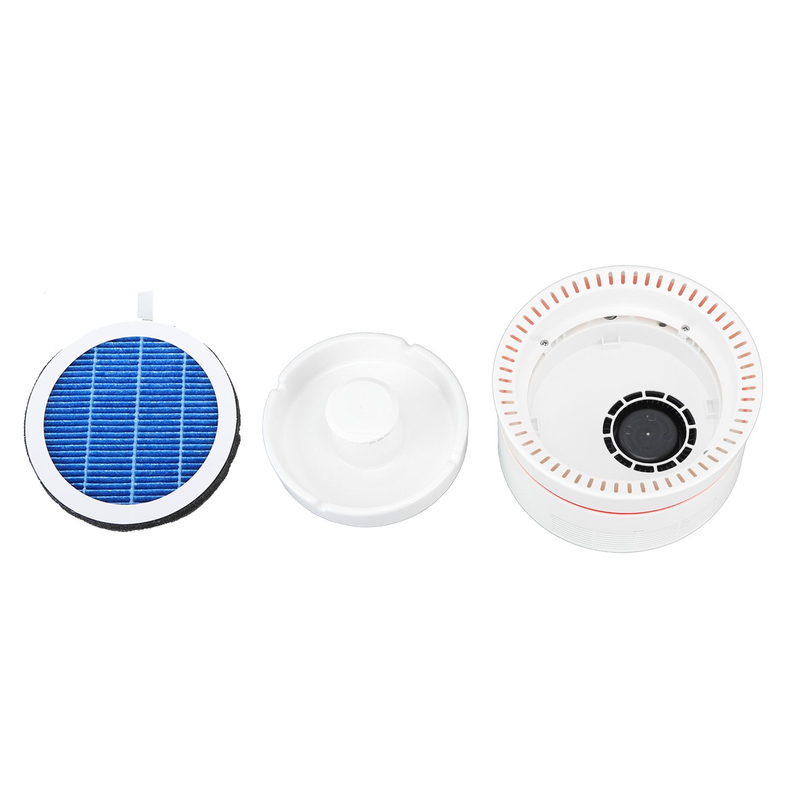 Air Purifier Ashtray Smell PM2.5 Removal 4000mAh USB Rechargeable Smokeless Ashtray for Office Family Bar Car White - Image 7