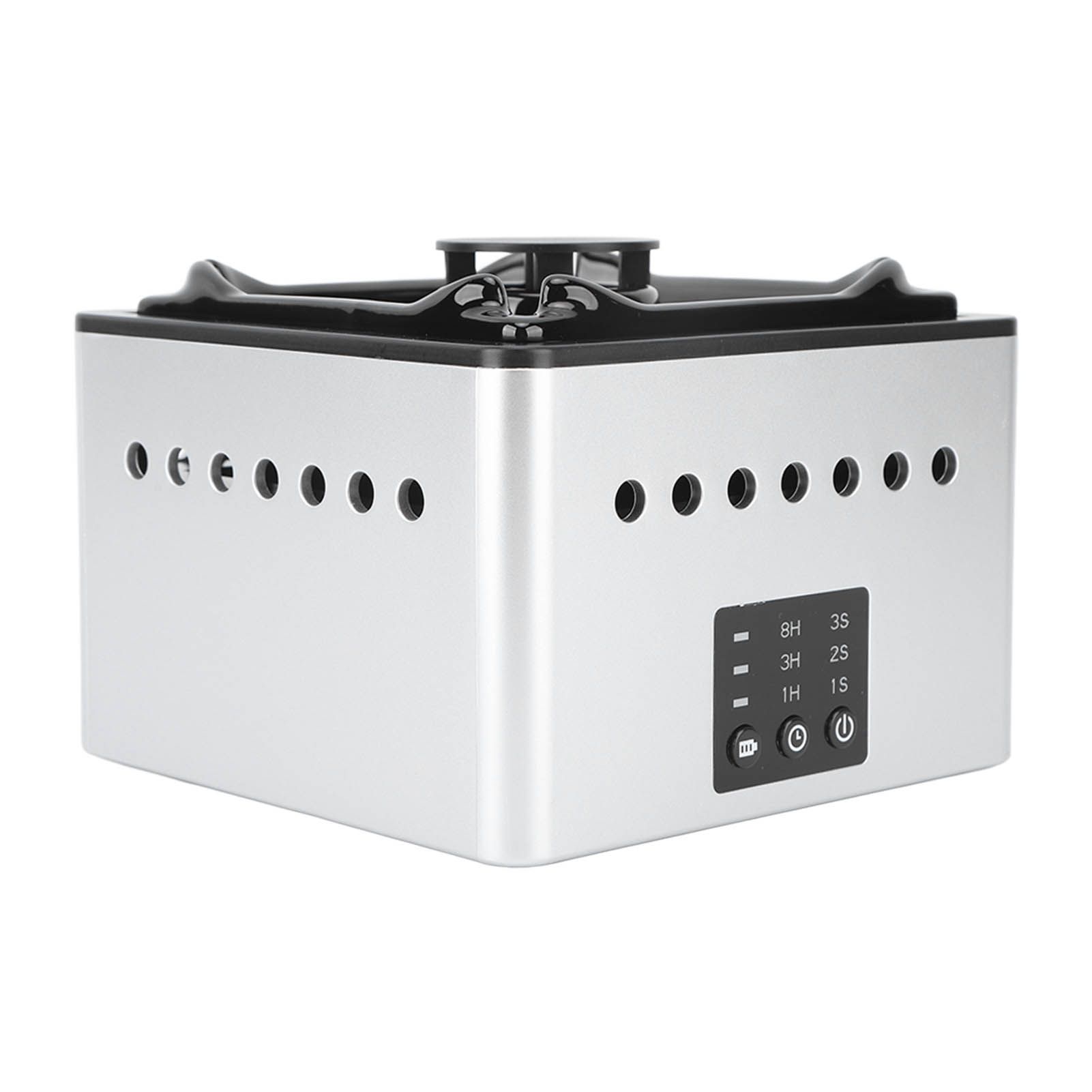 Smokeless Ashtray Air Purifier Function Negative Ion USB Charge 8000mAh Battery Smoke Grabber for Family Office Bar Black - Image 4