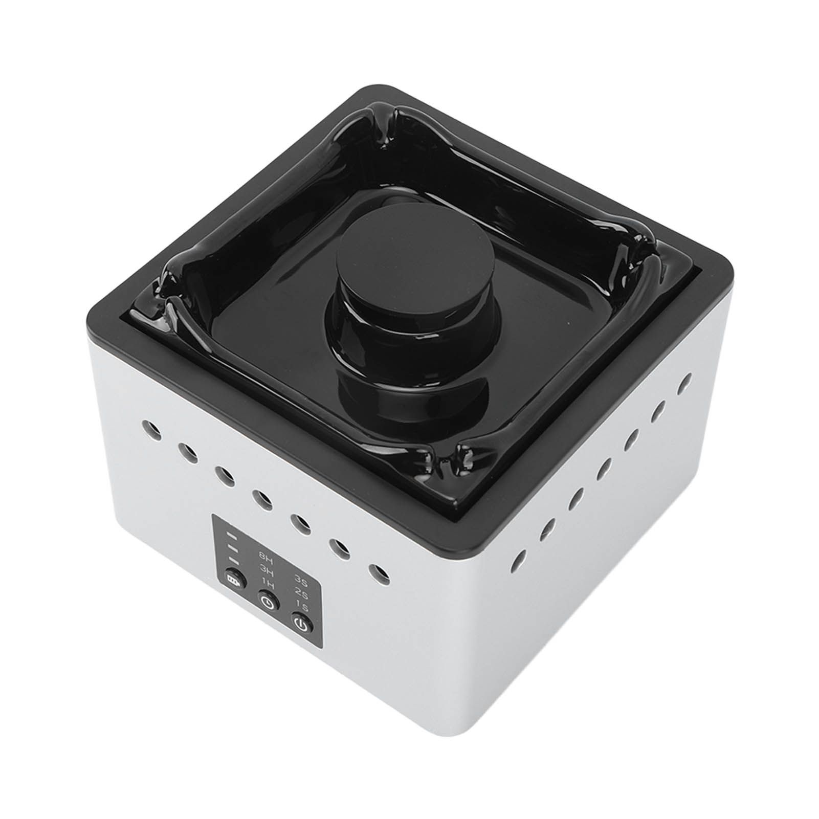 Smokeless Ashtray Air Purifier Function Negative Ion USB Charge 8000mAh Battery Smoke Grabber for Family Office Bar Black - Image 8