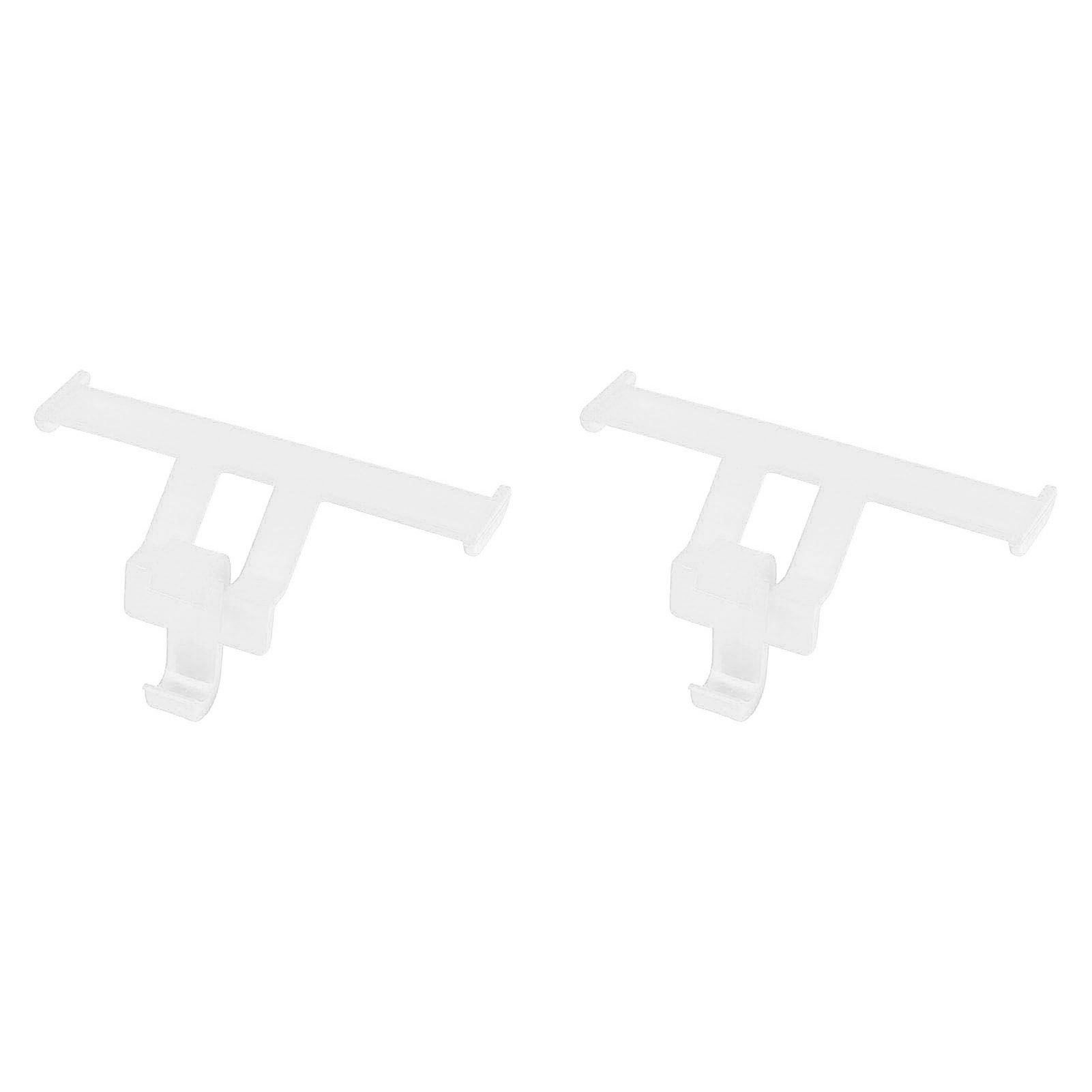 1 Pair Clogs Shoes Tail Wing Decor ABS Slippers Tail Fin Decoration Pendant Ornament White - Image 5