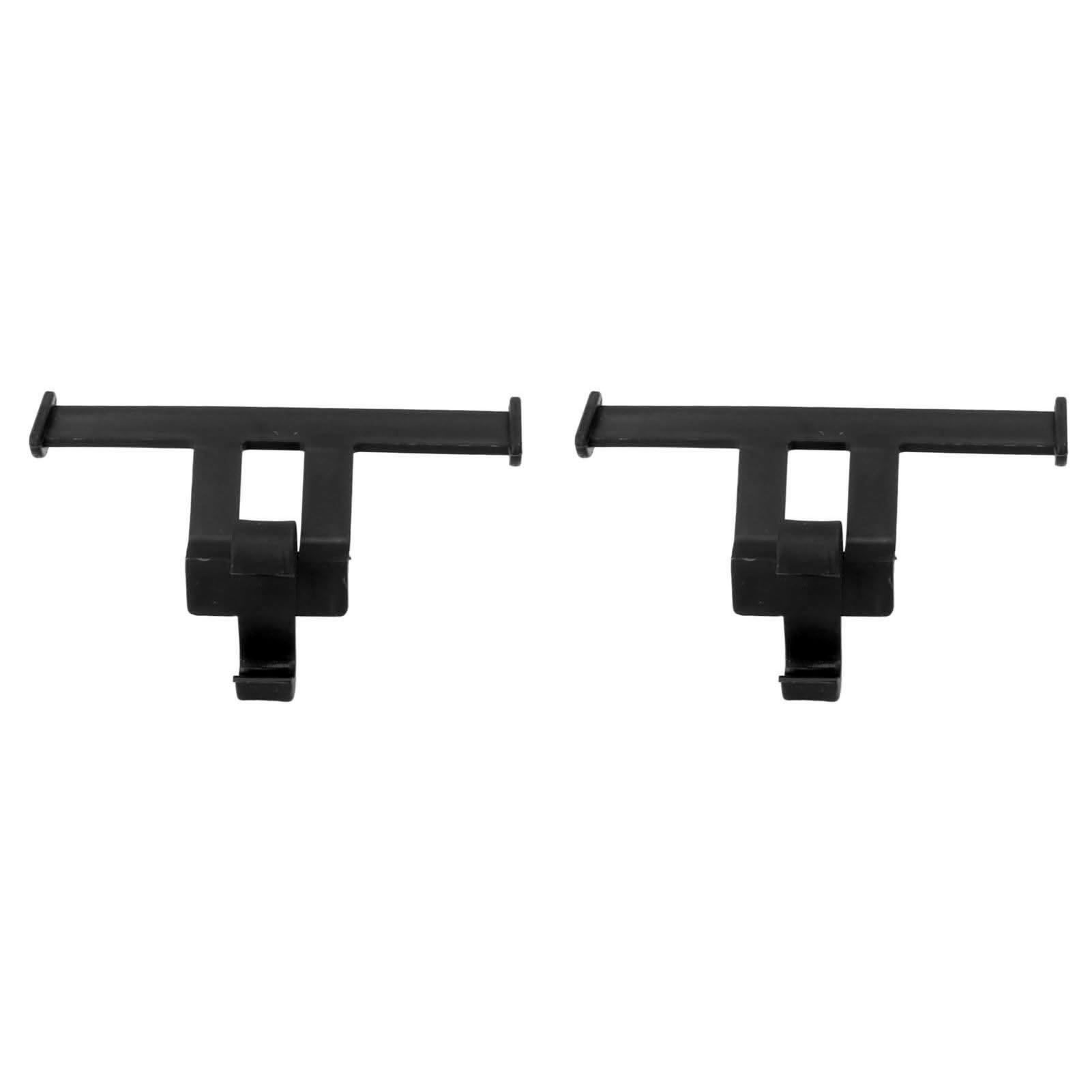 1 Pair Clogs Shoes Tail Wing Decor ABS Slippers Tail Fin Decoration Pendant Ornament Black - Image 6