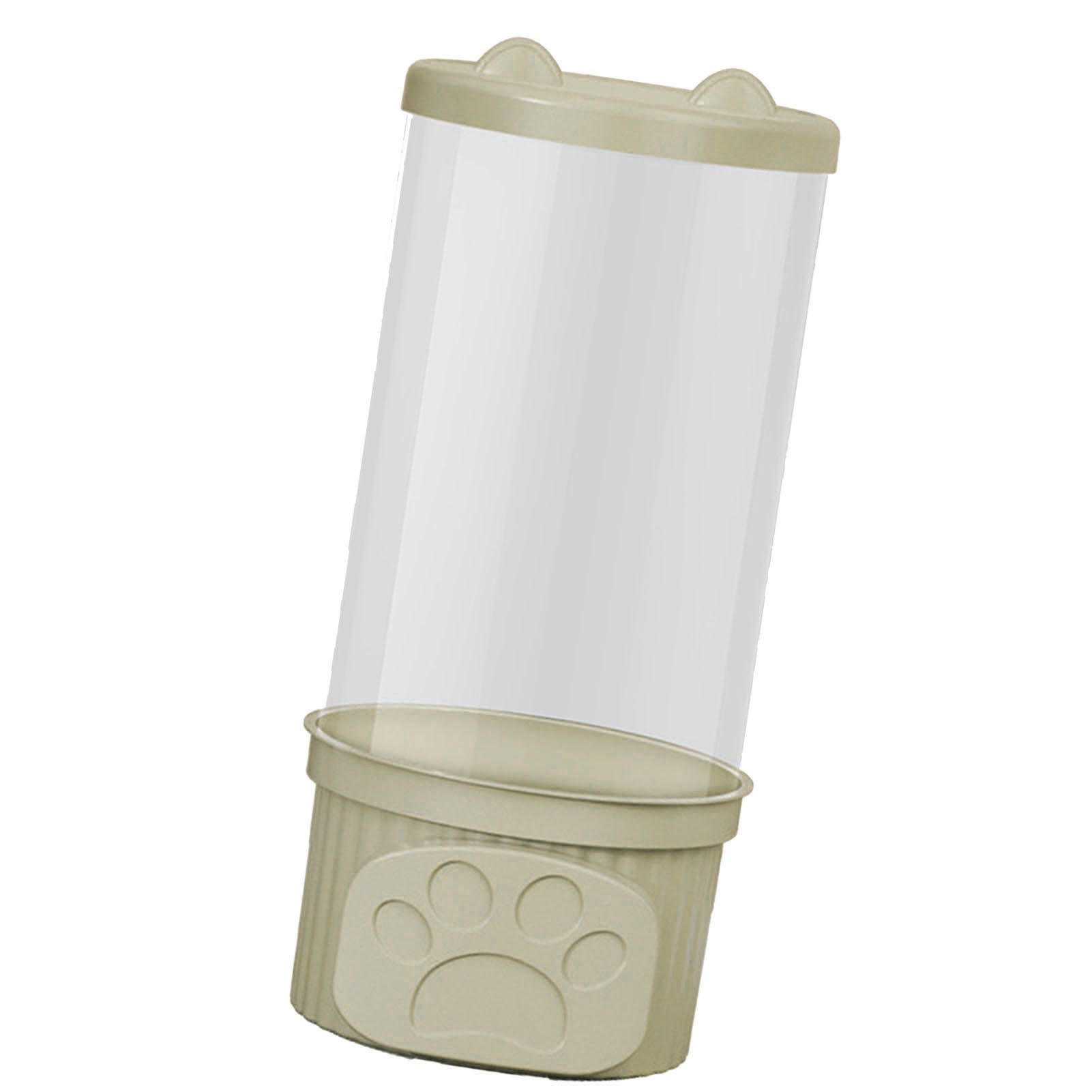 Toy Storage Container PET Transparent Cylinder Plush Toy Display Bucket with PP Lid for Home Organization Green - Image 2
