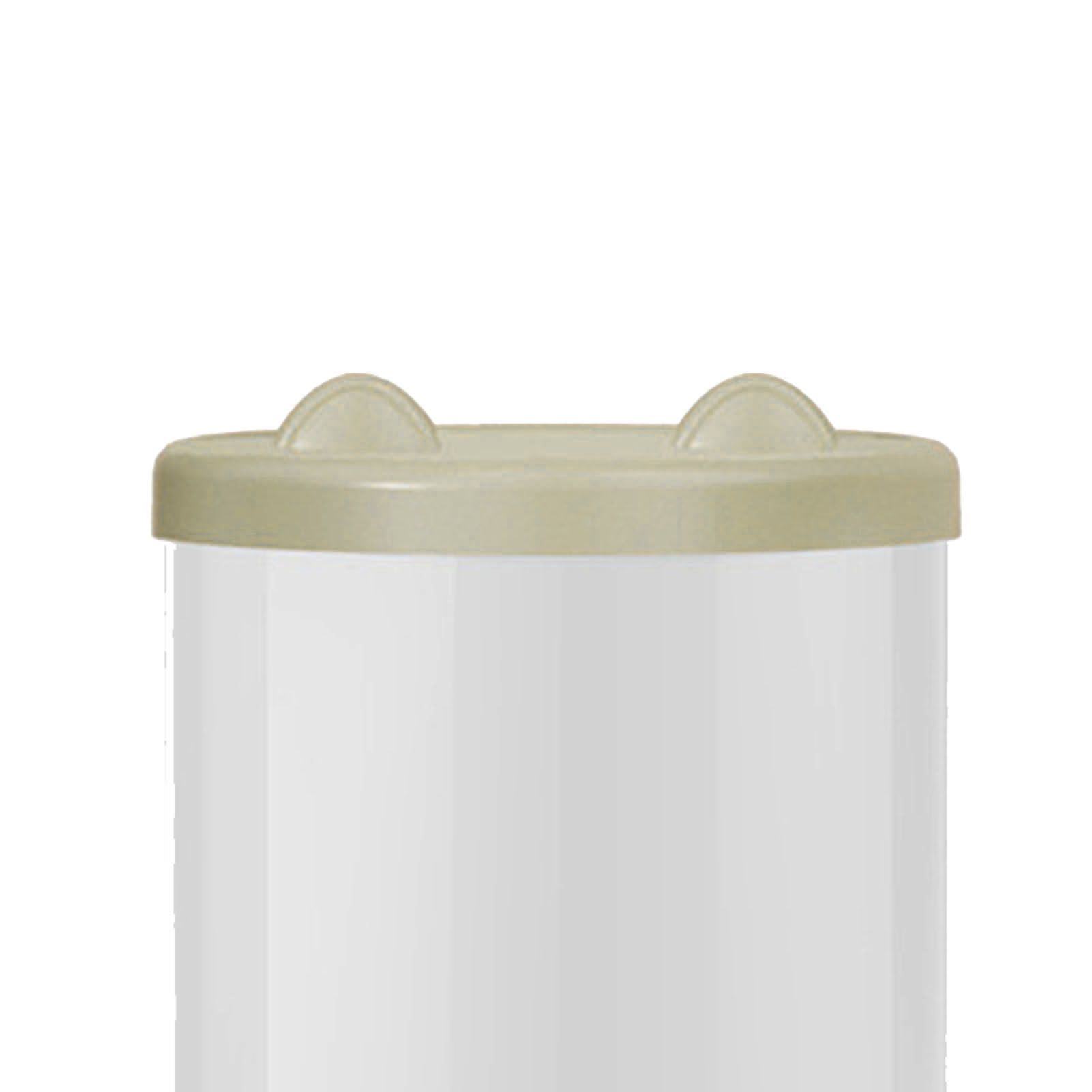 Toy Storage Container PET Transparent Cylinder Plush Toy Display Bucket with PP Lid for Home Organization Green - Image 7