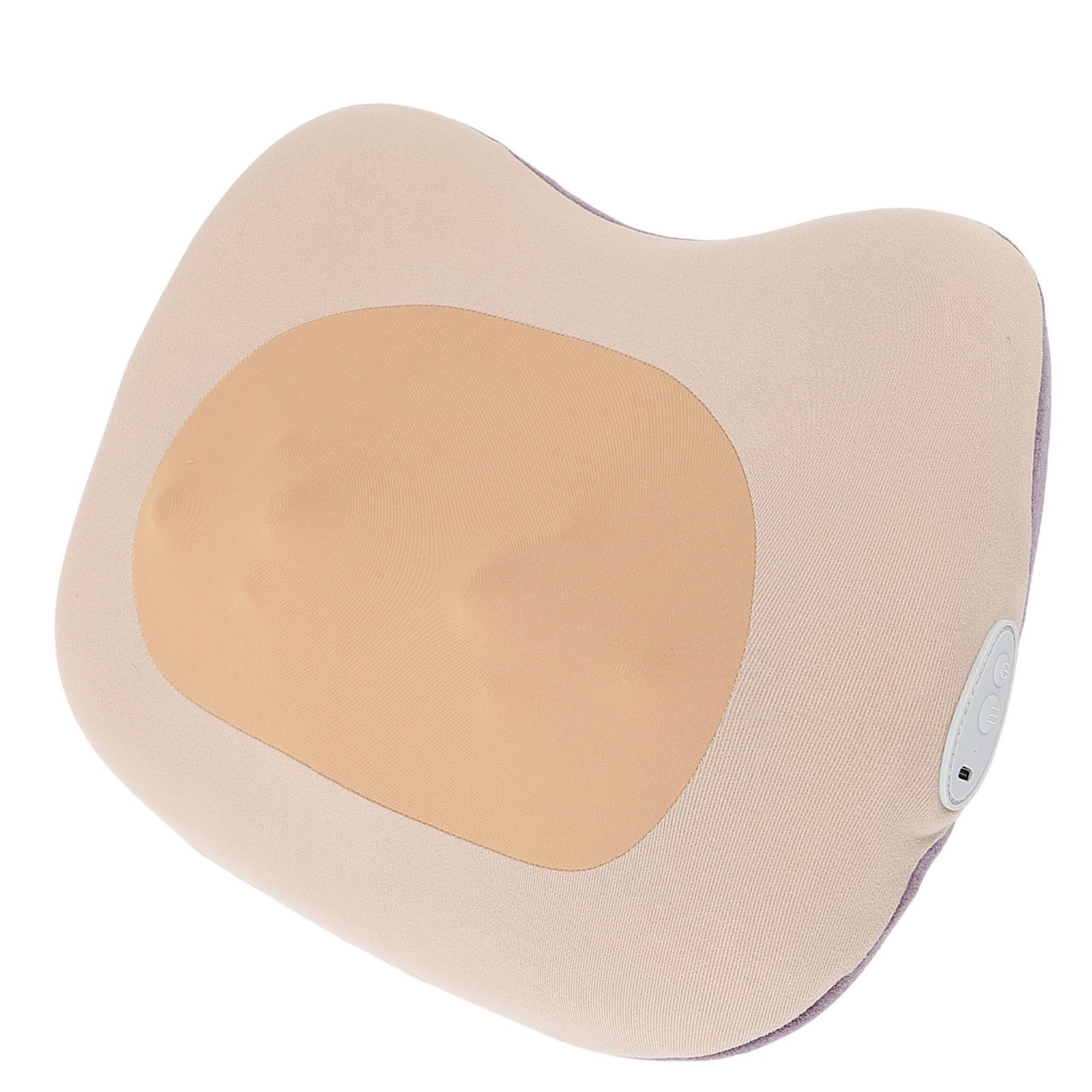 Yellow Back Pillow Massager Multifunctional Heart Shape Deep Tissue Massage Pillow Portable Electric Massage Pillow for Home Car Office - Image 5