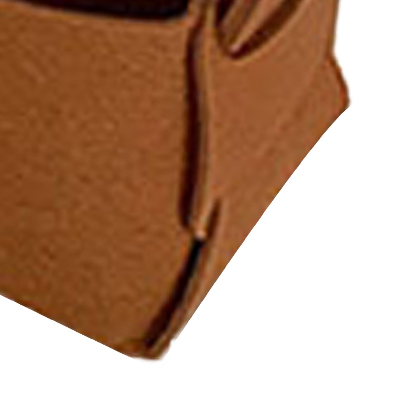 Felt Storage Basket with Handles Foldable Laundry Snacks Toys Clothes Bin for Home Desktop Bear Pattern Reddish Brown - Image 7