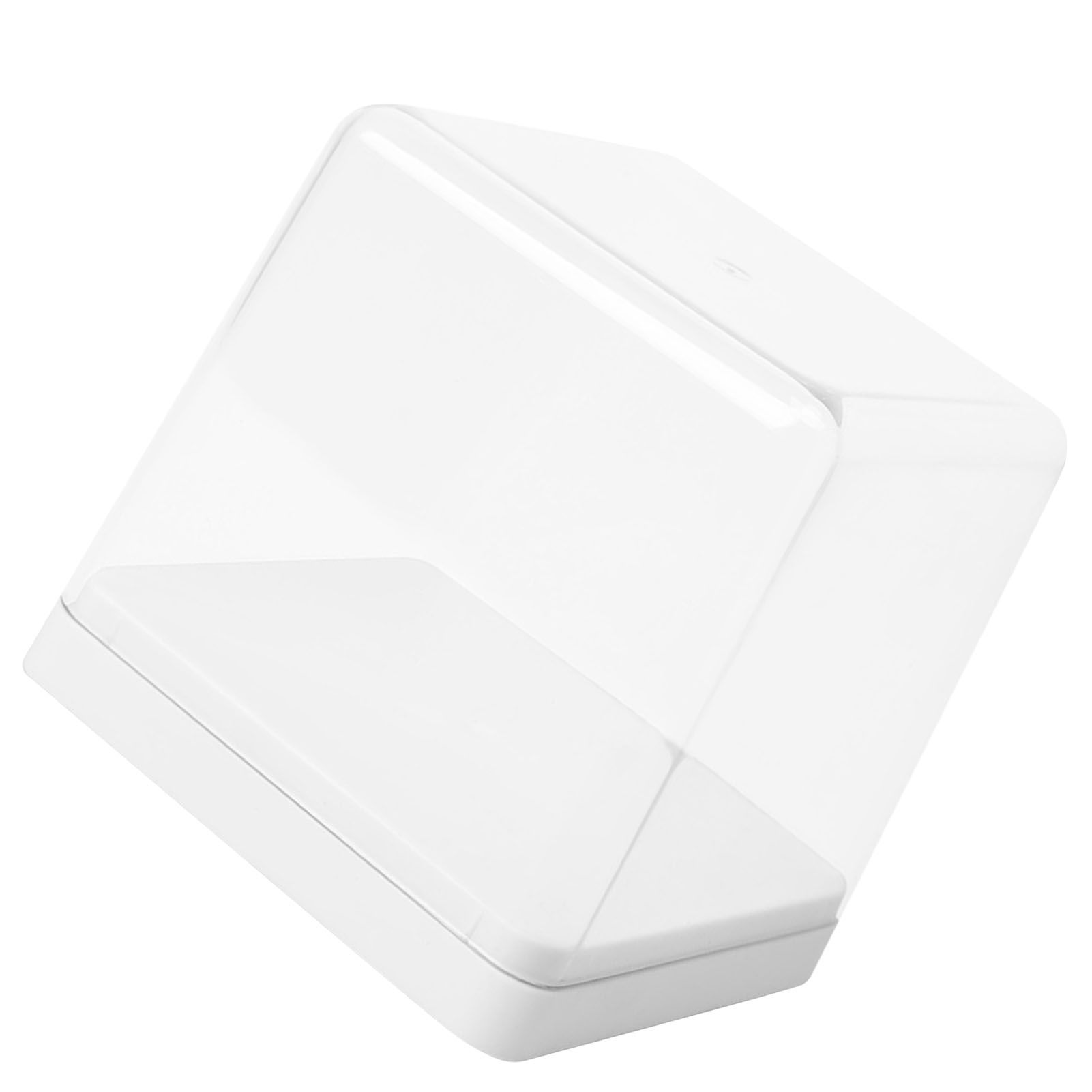 Figures Display Storage Case Transparent Cover Dustproof Stackable Figure Collection Box White - Image 4