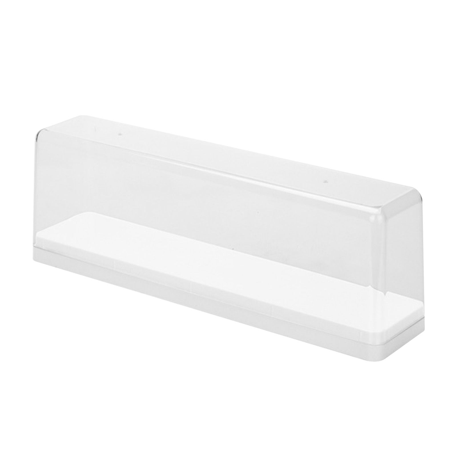 Action Figure Storage Box Dustproof Stackable Transparent Cartoon Figure Doll Display Case White - Image 1