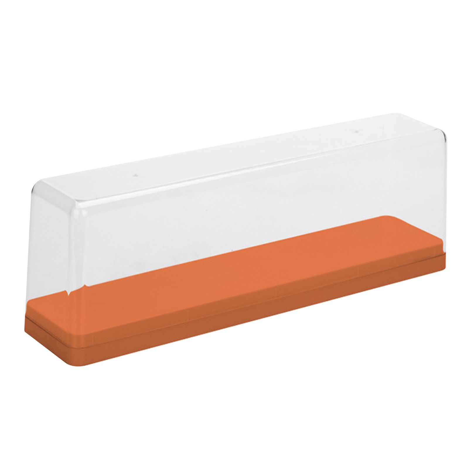 Action Figure Storage Box Dustproof Stackable Transparent Cartoon Figure Doll Display Case Orange - Image 3